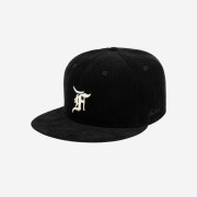 New Era x Fear of God 59FIFTY Corduroy Size Cap Black