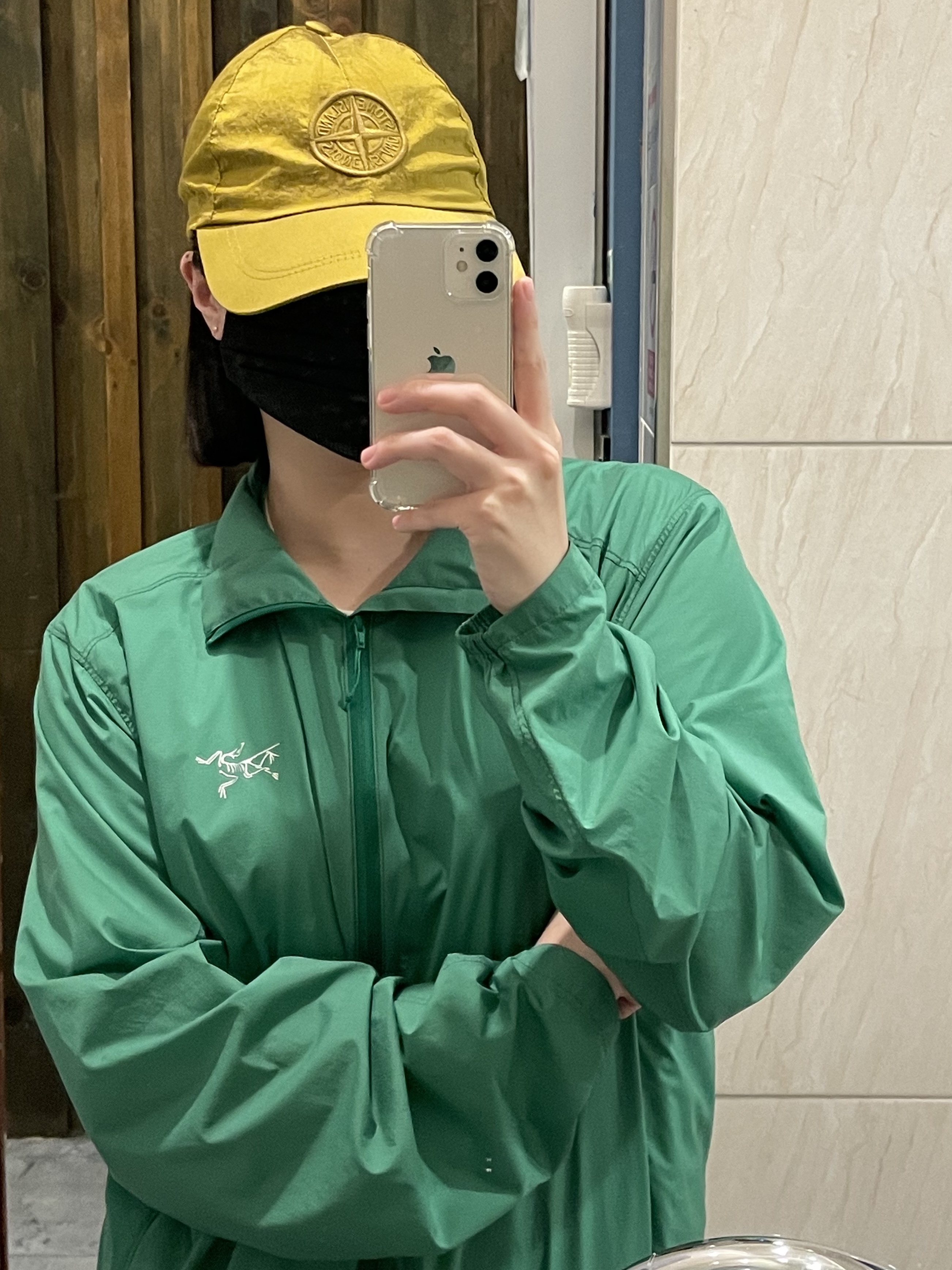 Stone Island 99576 Nylon Metal 6-Panel Cap Yellow - 22SS, Arc'teryx Nodin Jacket Jungle 착용 스타일