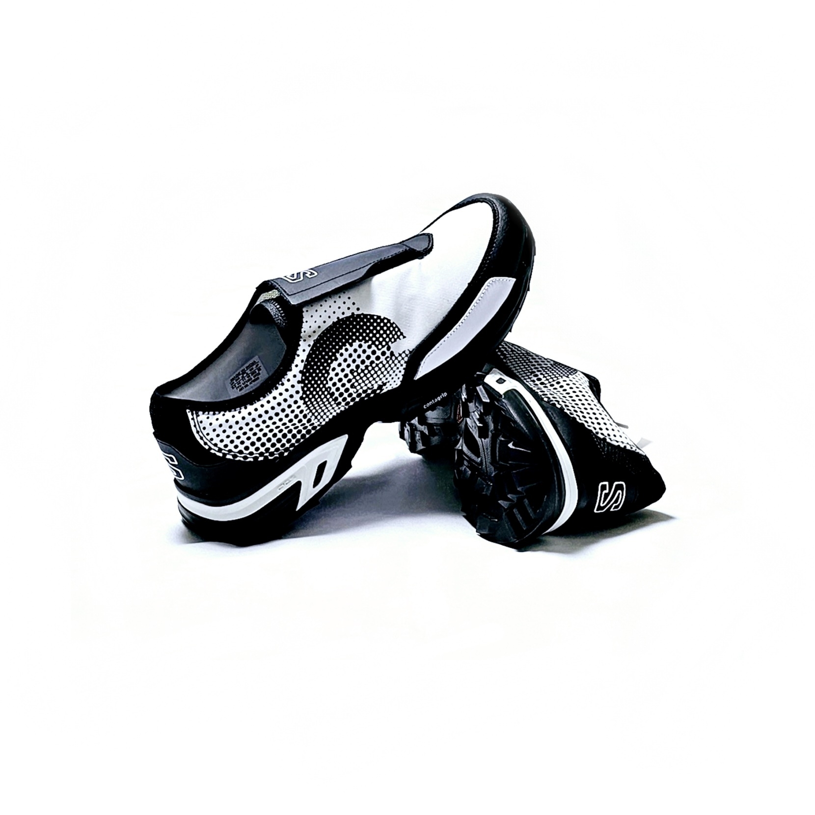 Salomon x Comme des Garcons Homme Plus SR901E White Black 착용 스타일 - 4