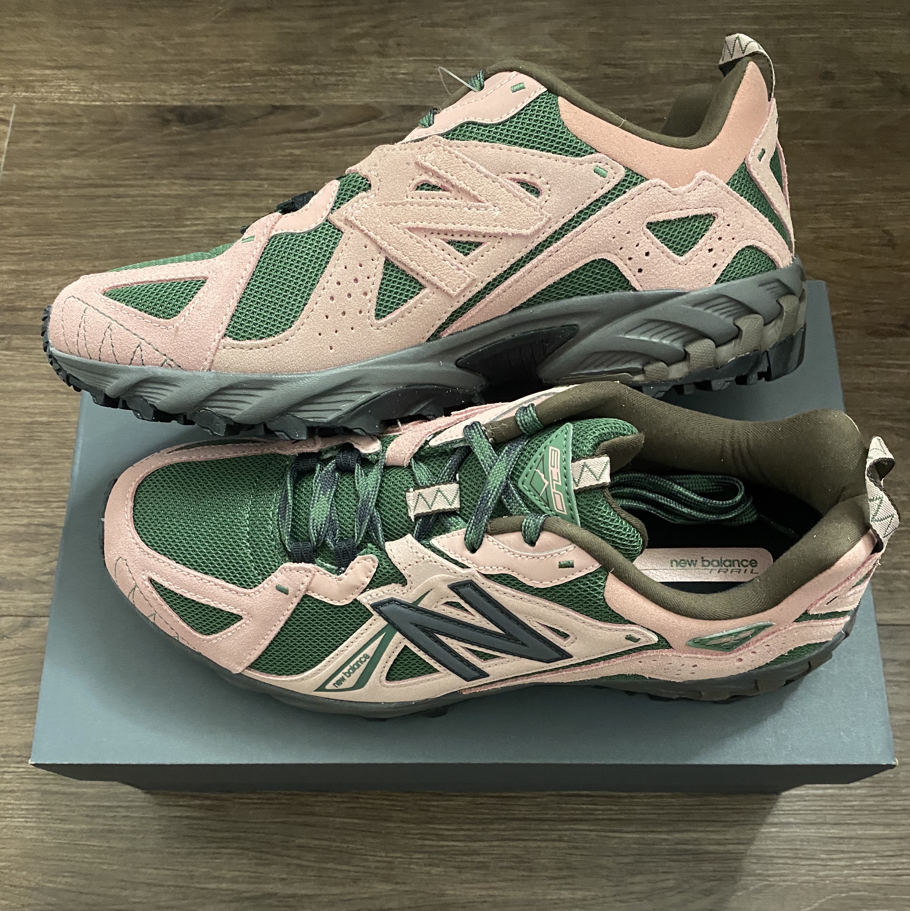 New Balance ML610T Pink Moon - D Standard 착용 스타일