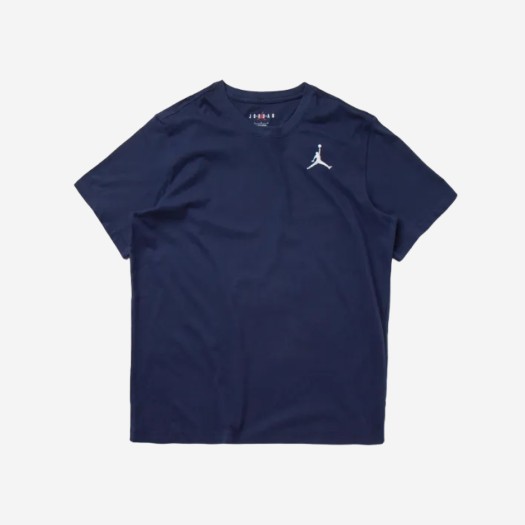 조던 점프맨 EMB 숏슬리브 티셔츠 미드나잇 네이비 - 아시아