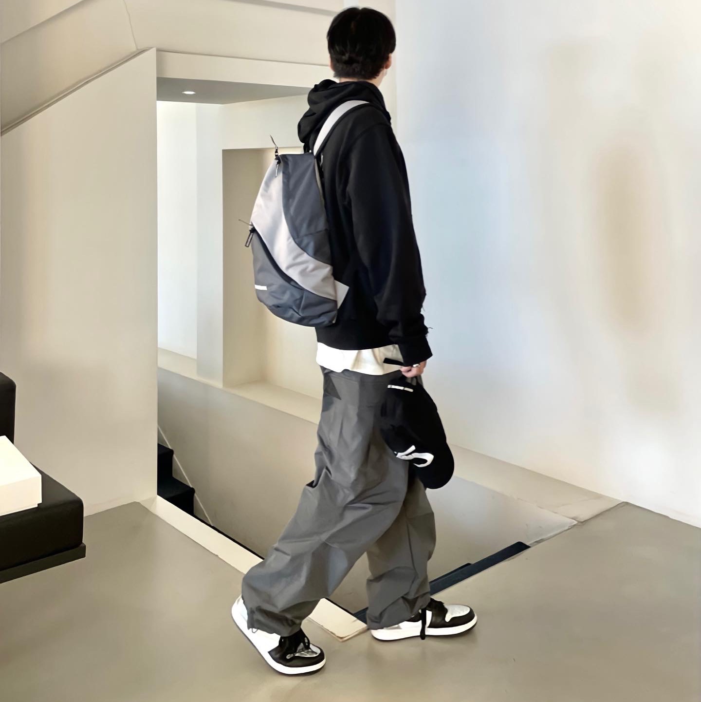 (W) Jordan 1 Retro High OG Silver Toe 착용 스타일 - 4