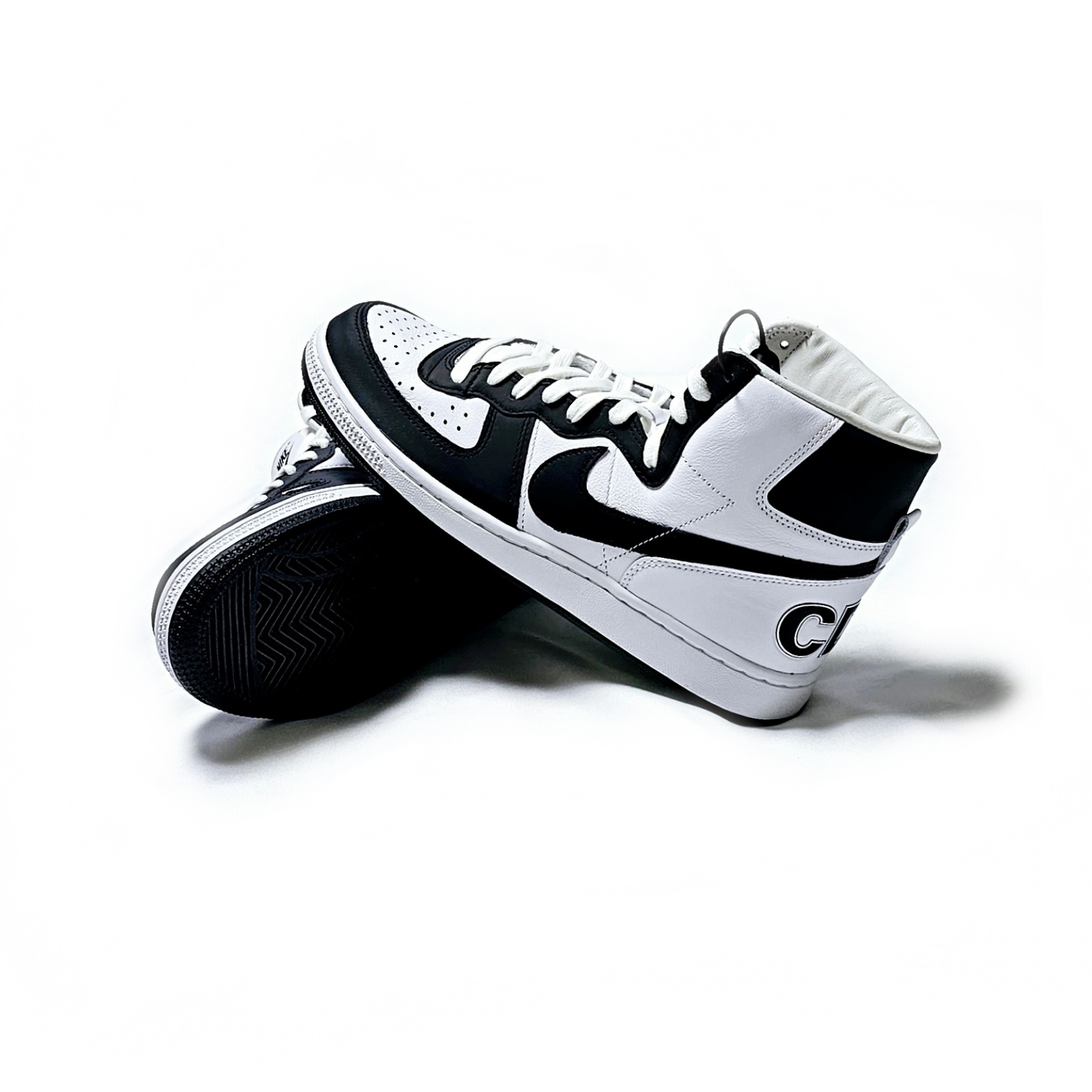 Nike x Comme des Garcons Homme Plus Terminator High Black 착용 스타일 - 4