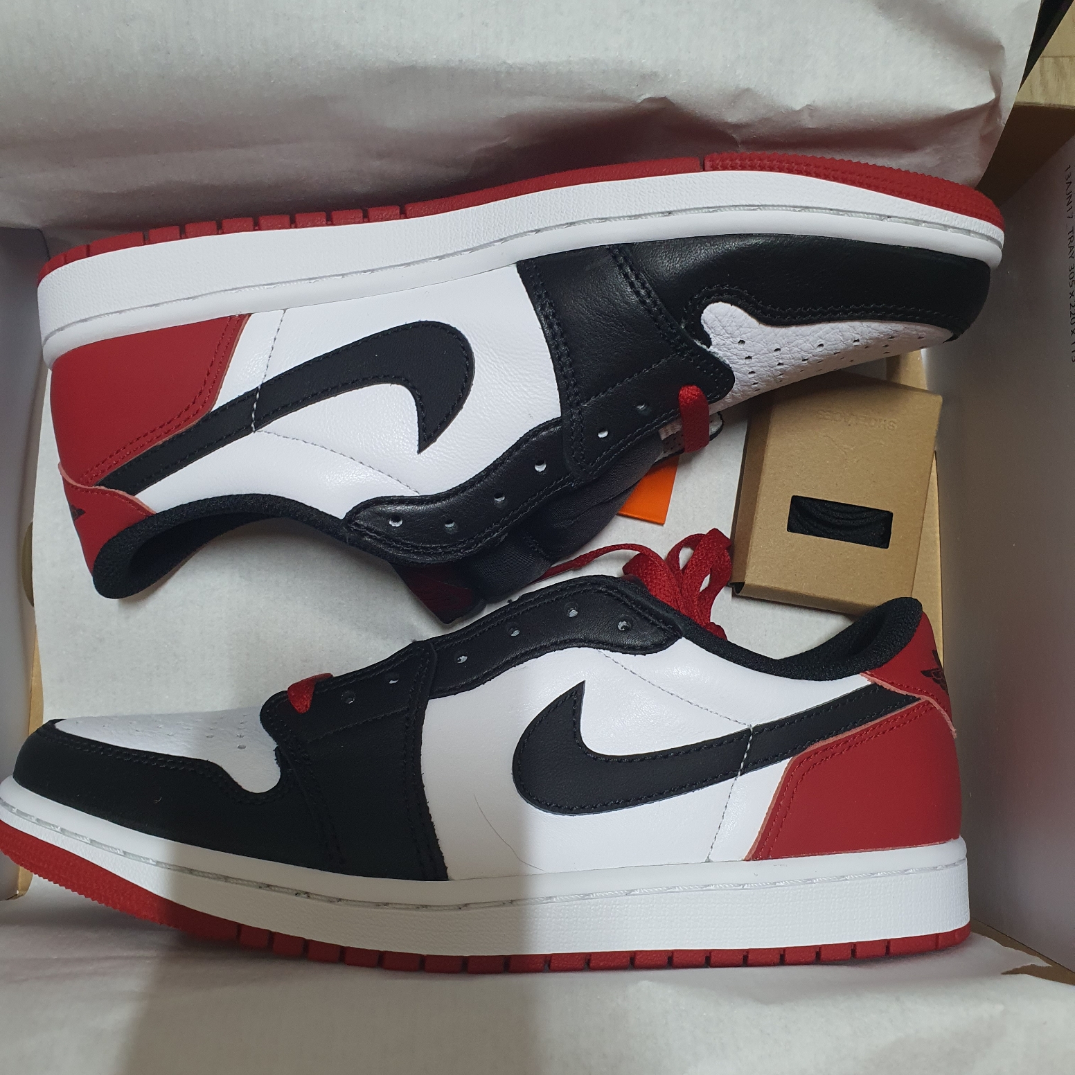 Jordan 1 Retro Low OG Black Toe 착용 스타일