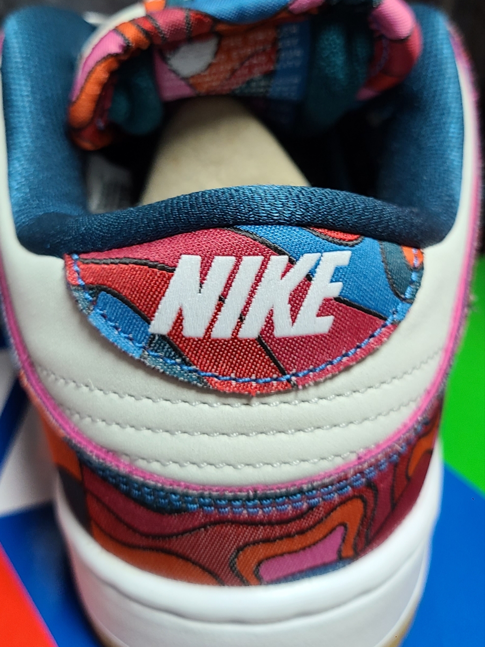 Nike x Parra SB Dunk Low Pro Abstract Art 착용 스타일 - 2