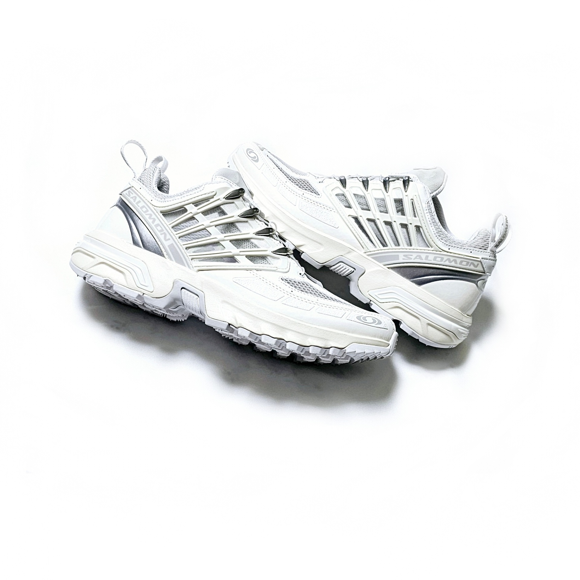 Salomon ACS Pro White Vanilla Ice 착용 스타일 - 5
