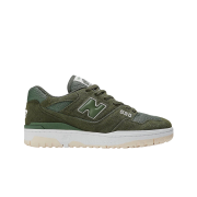New Balance 550 Olive Suede - D Standard