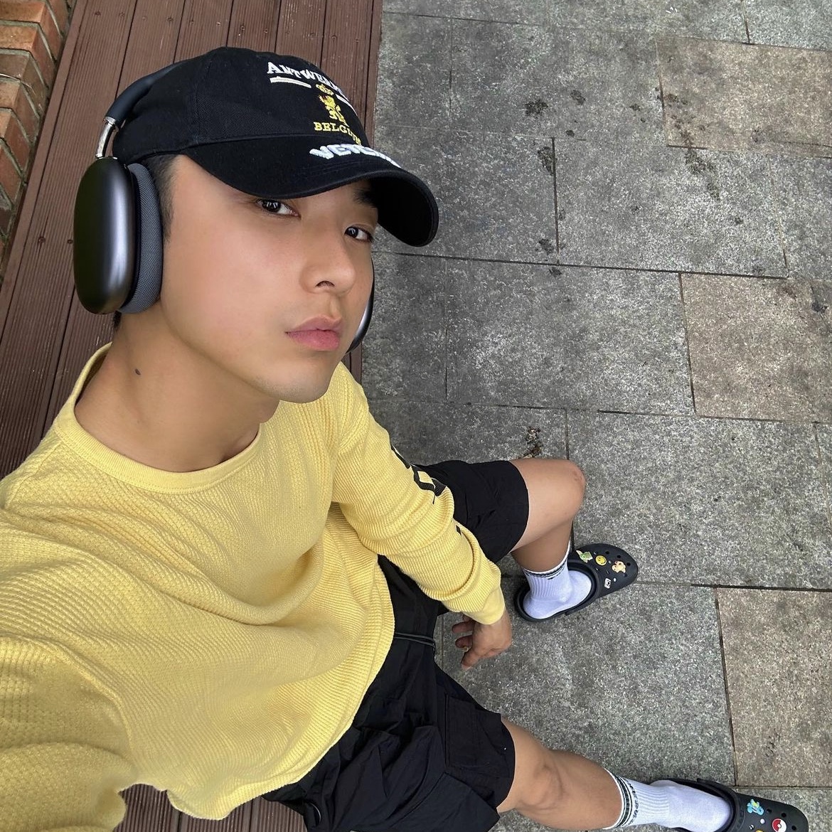 Apple AirPods Max Lightning Space Gray (Korean Ver.) 착용 스타일 - 1