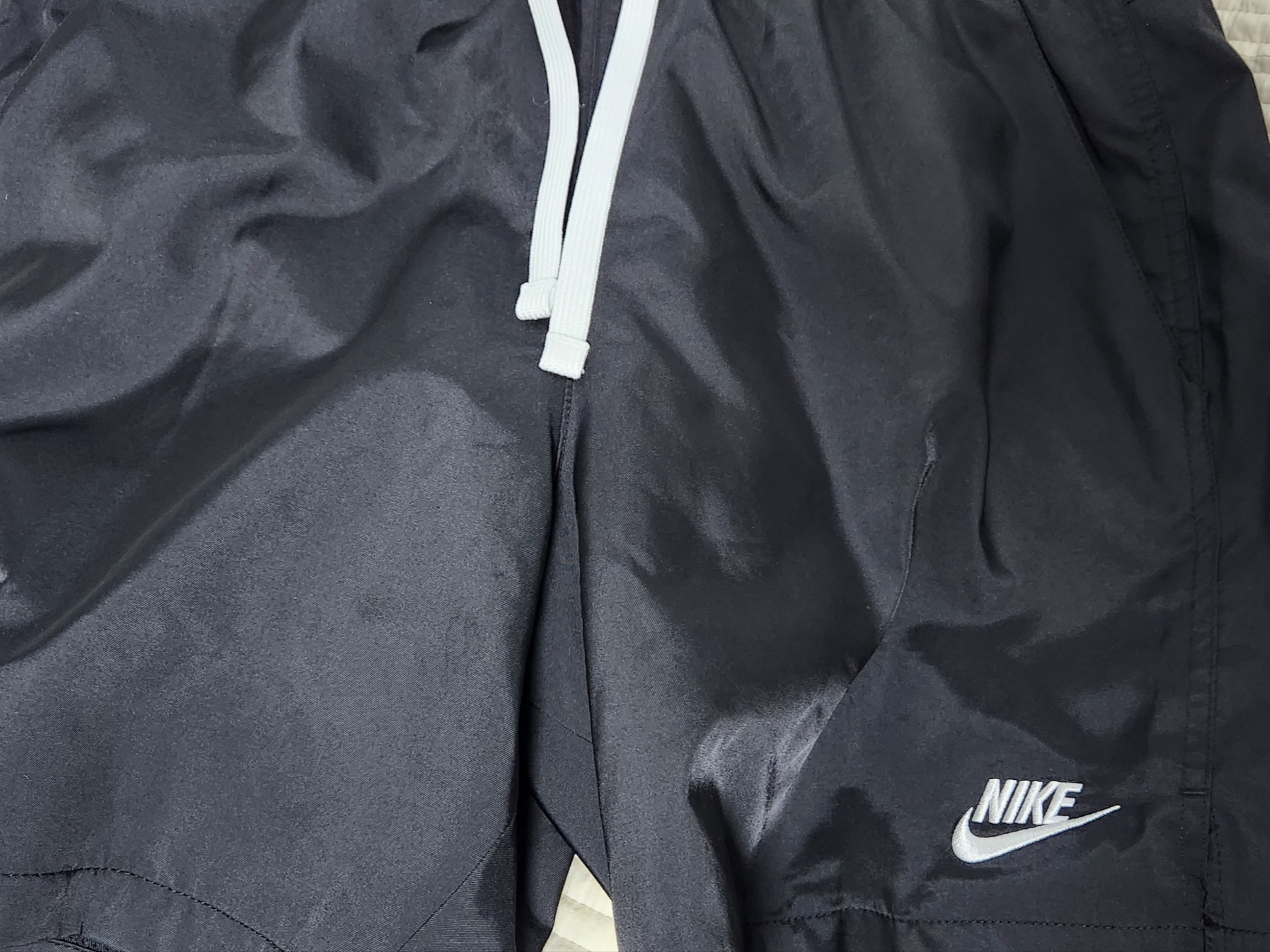 Nike NSW Woven Shorts Black - US/EU 착용 스타일