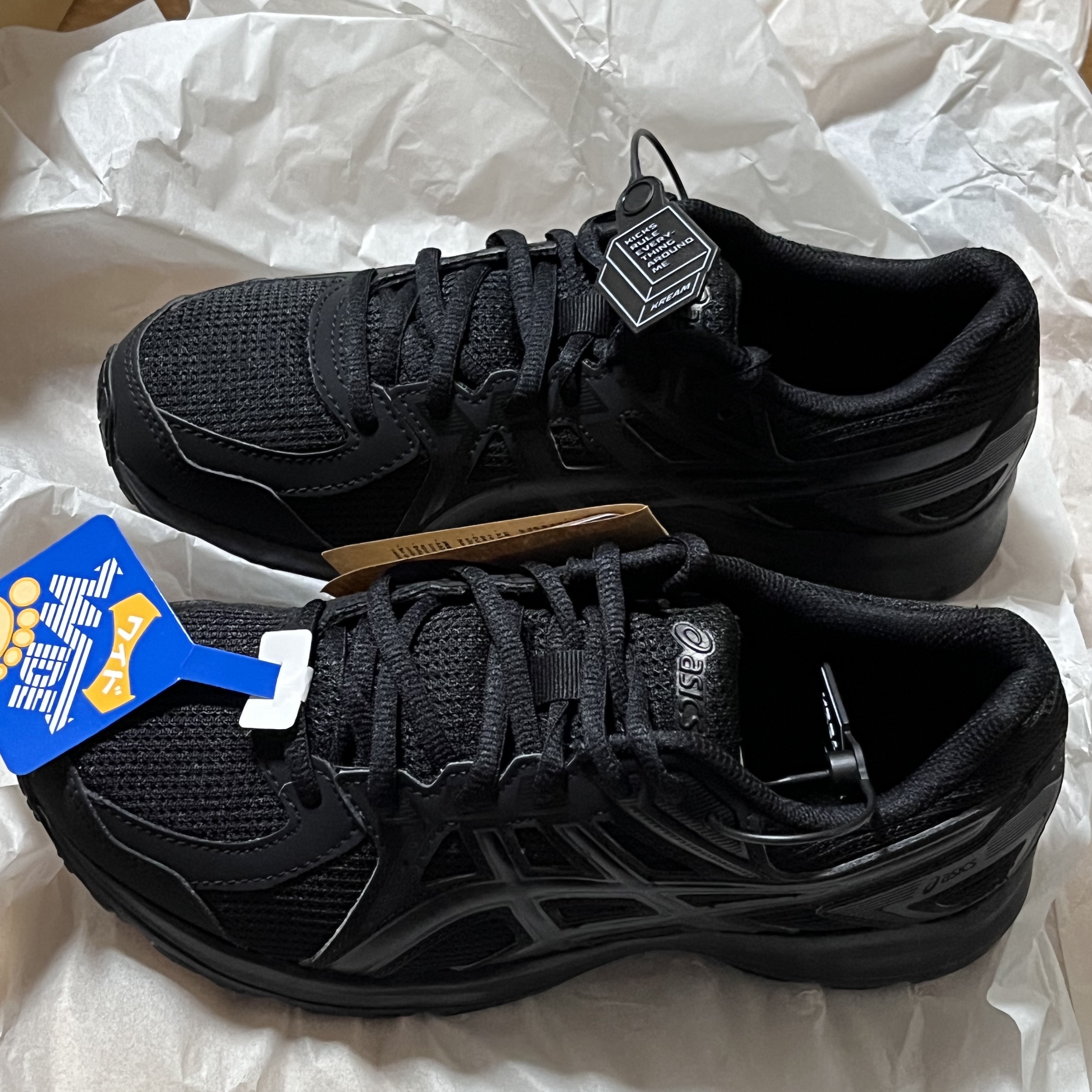 Asics Jog 100 2 Black 착용 스타일 - 1