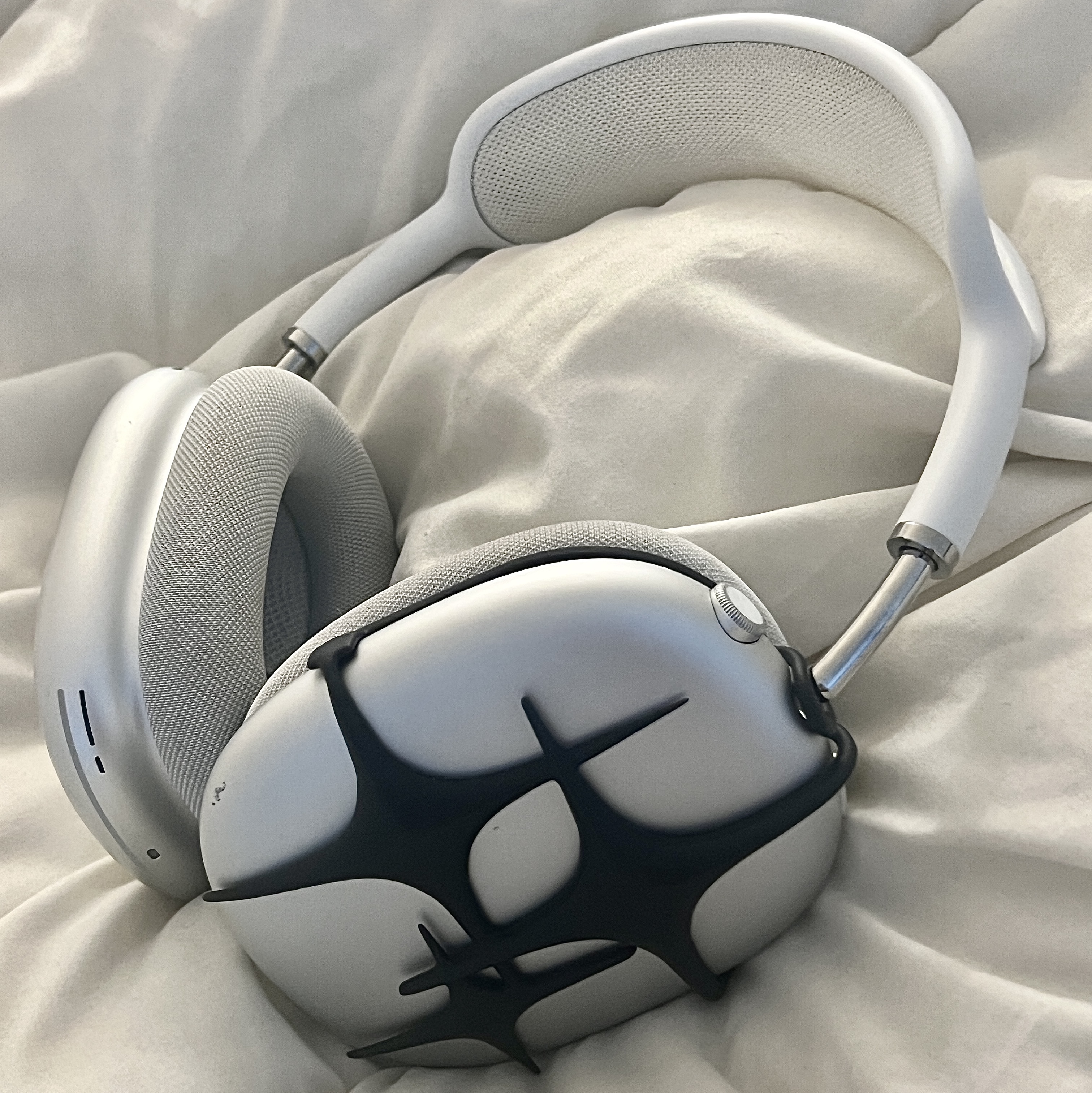 Test Artifact Era Max 002 Black, Apple AirPods Max Lightning Silver (Korean Ver.) 착용 스타일