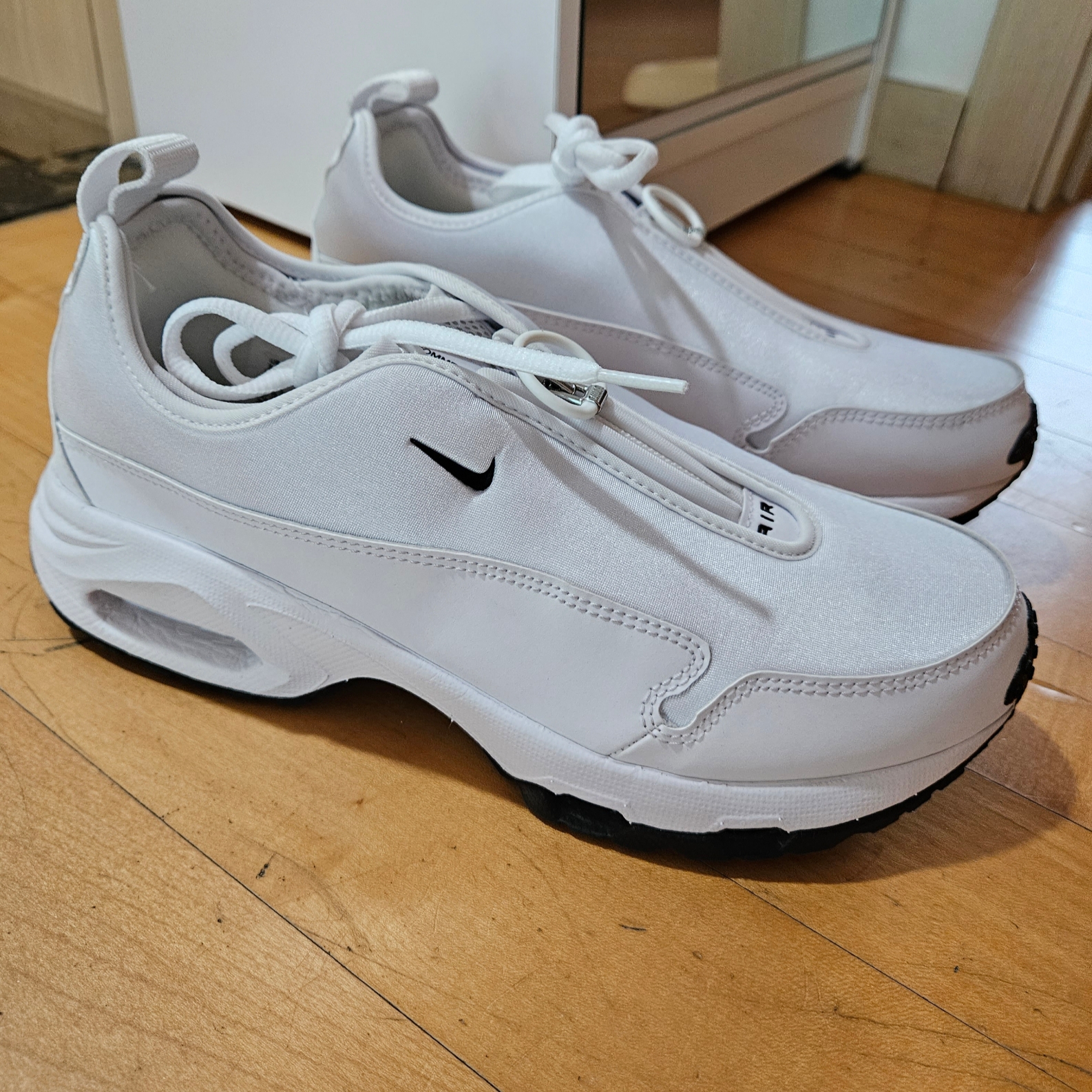 Nike x Comme des Garcons Homme Plus Air Max Sunder SP White 착용 스타일