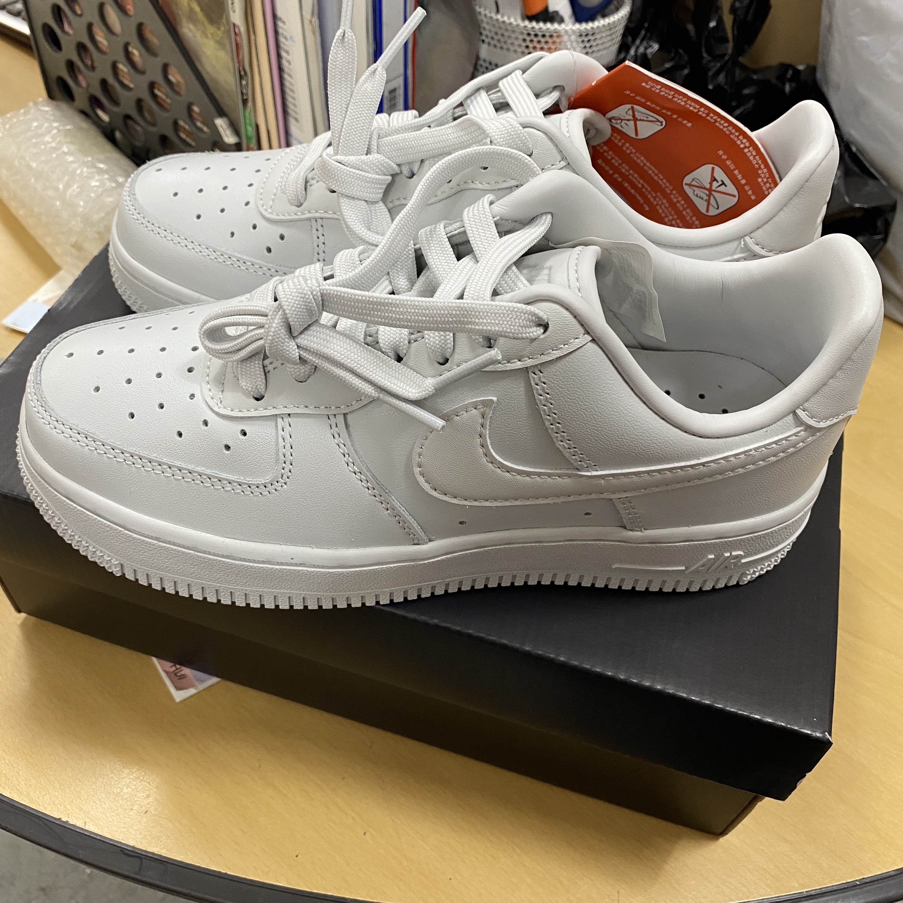 Nike Air Force 1 '07 Fresh Photon Dust 착용 스타일 - 1