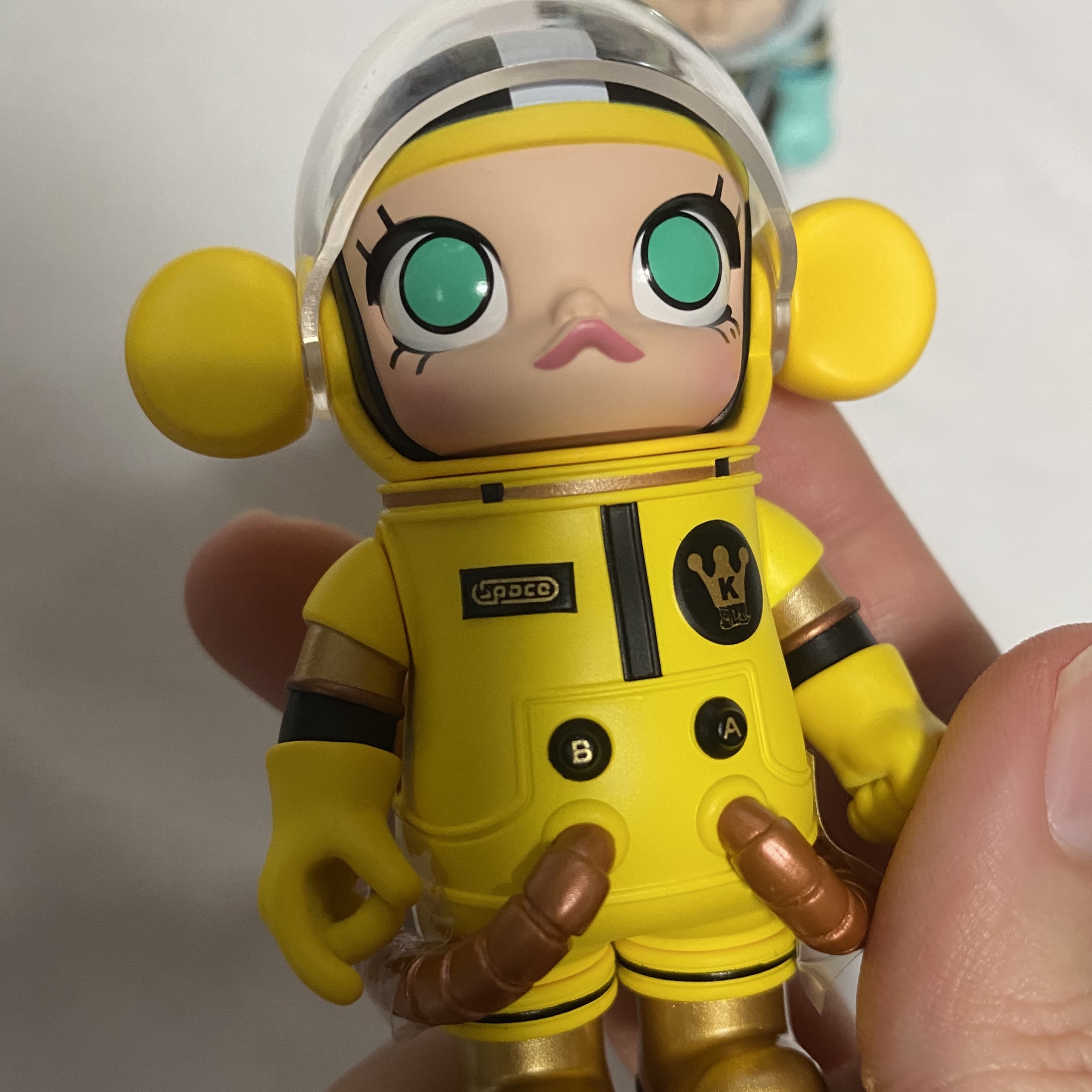Pop Mart Mega Space Molly Series 1 Sealed Case 100% (9 Blind Boxes) 착용 스타일 - 2