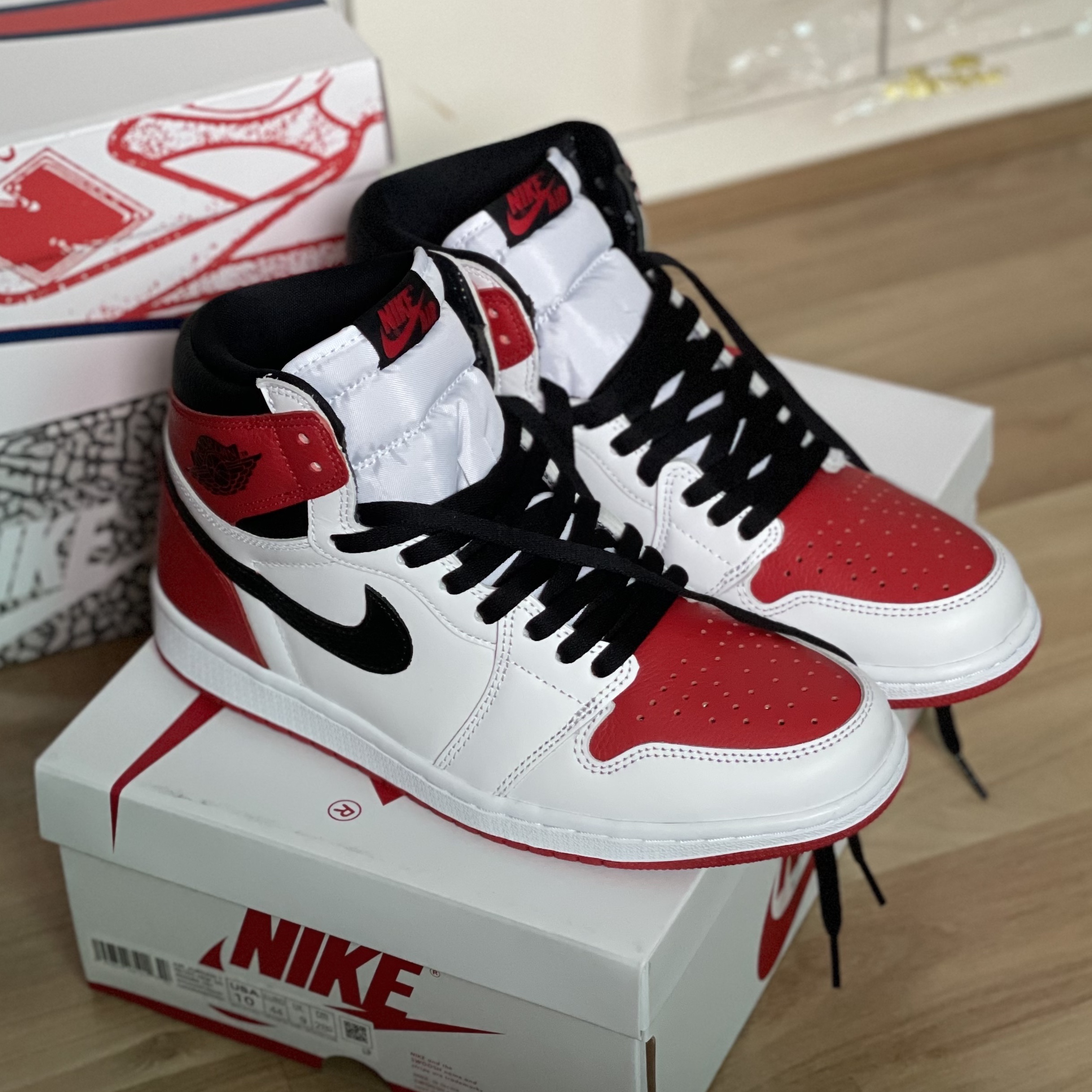 Jordan 1 Retro High OG Heritage 착용 스타일