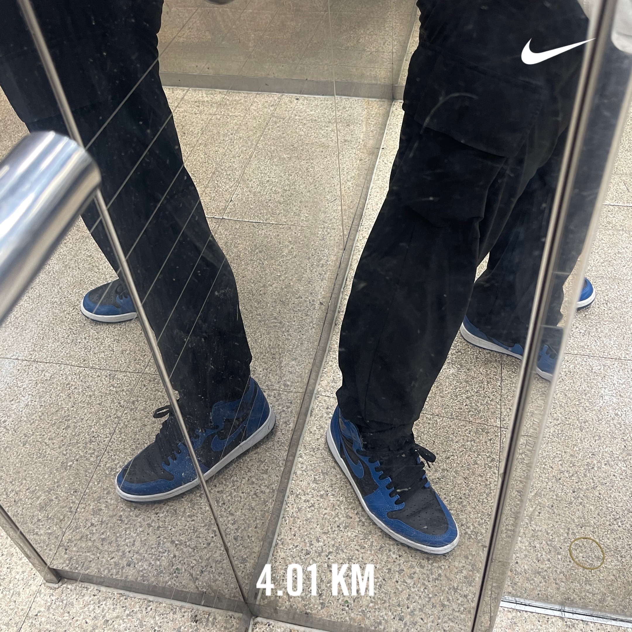 Jordan 1 Retro High OG Dark Marina Blue 착용 스타일