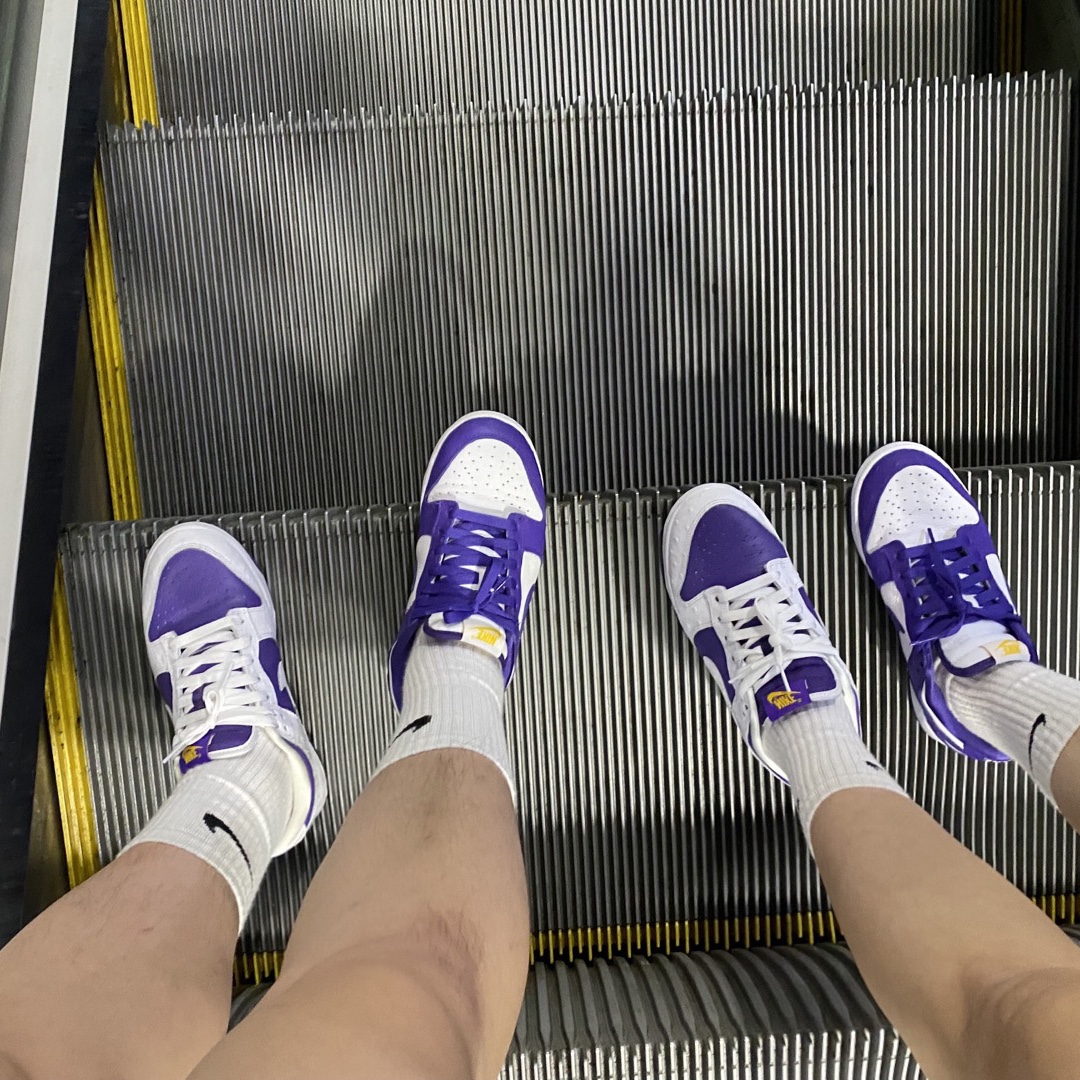 (W) Nike Dunk Low SE Flip 착용 스타일 - 3