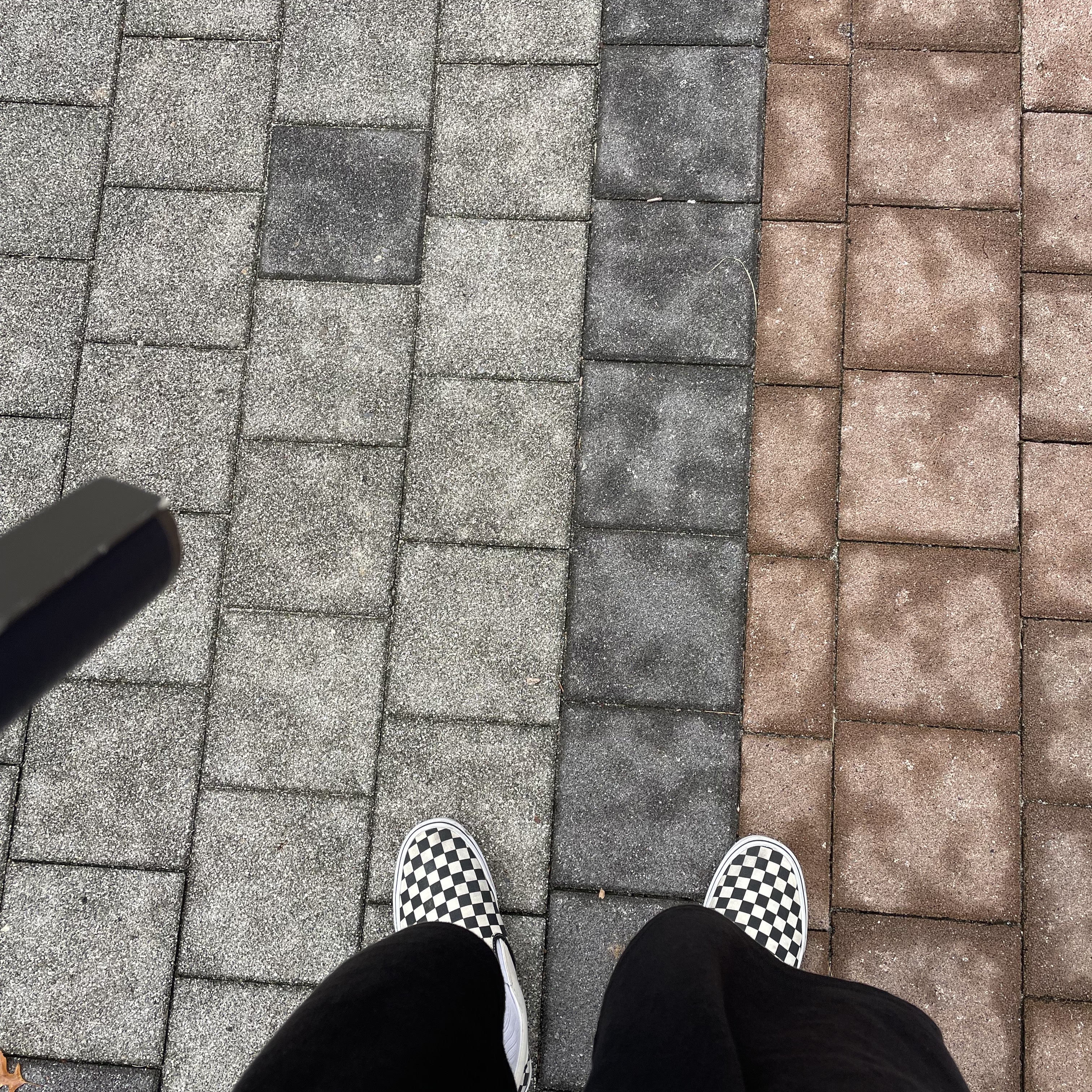 Vans Slip-On Checkerboard 착용 스타일