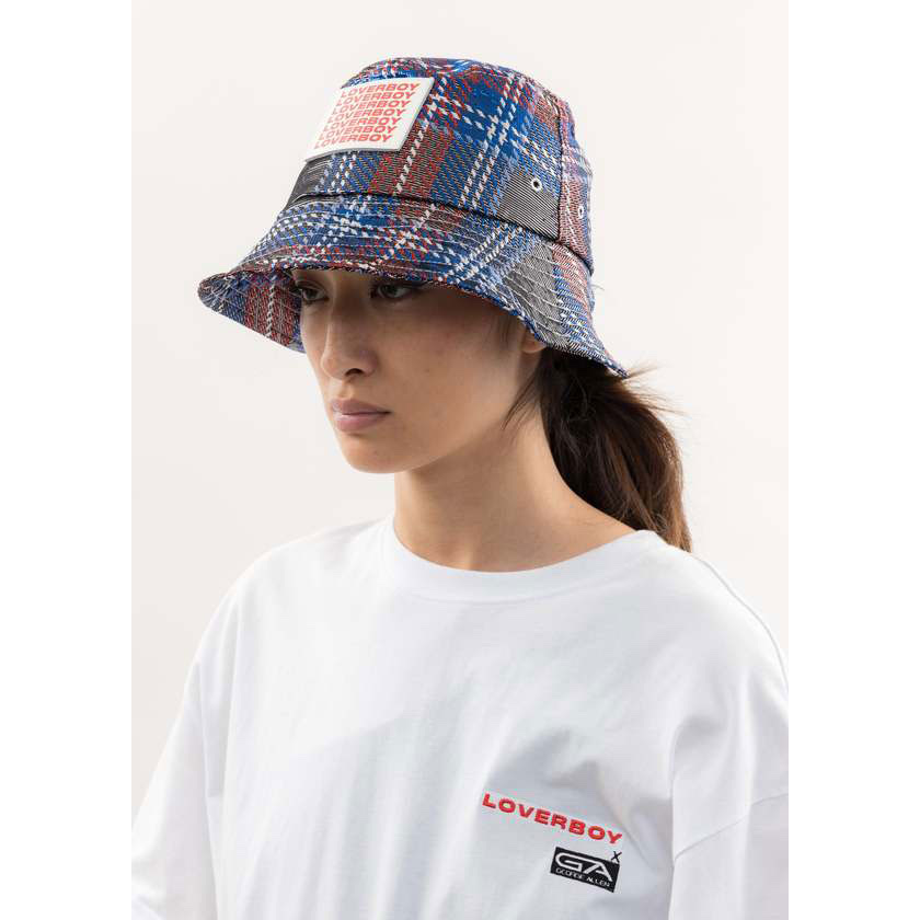 Charles Jeffrey Loverboy Bucket Hat Multicolor 착용 스타일 - 1