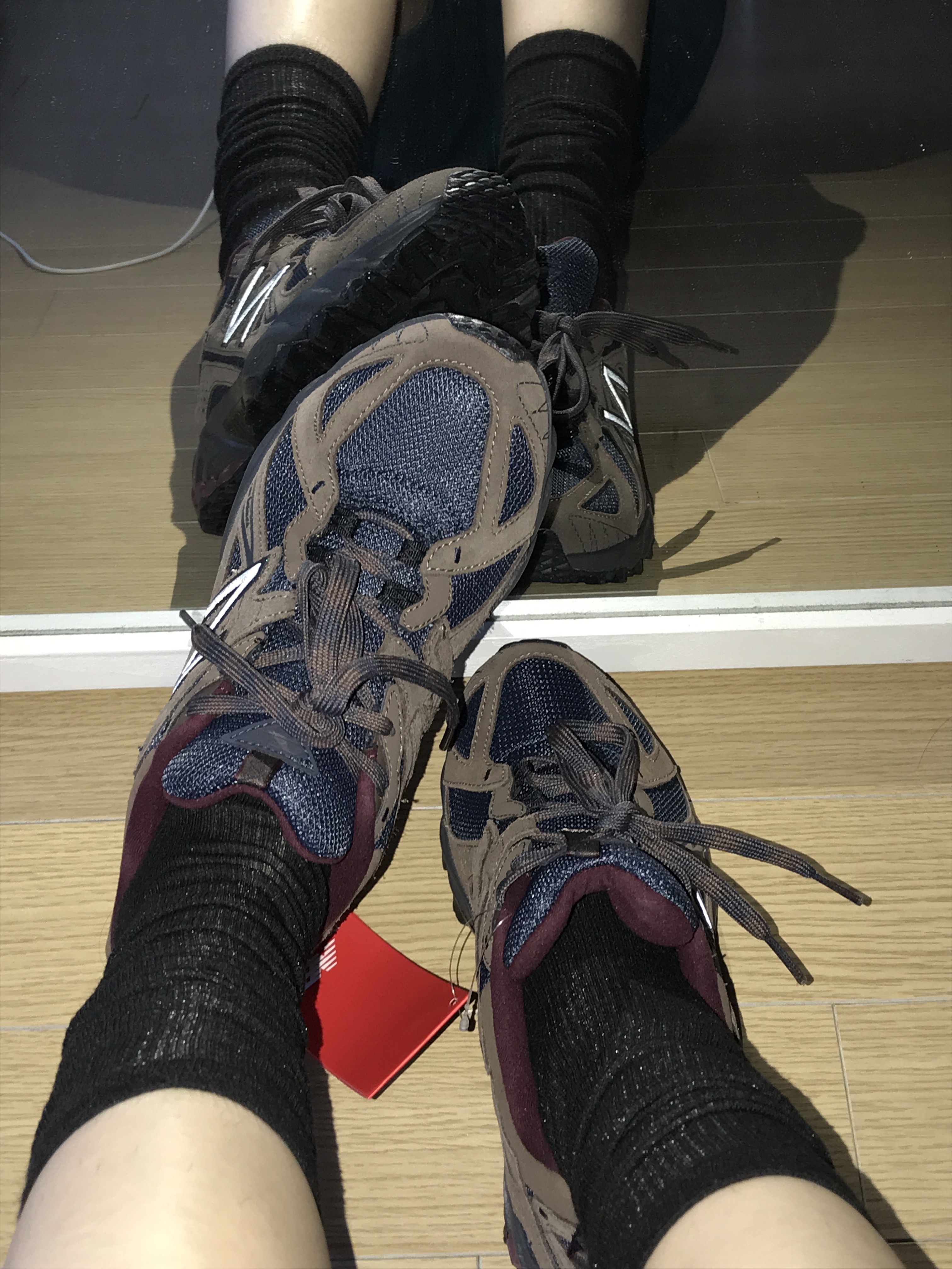 New Balance ML610T Dark Mushroom - D Standard 착용 스타일 - 1