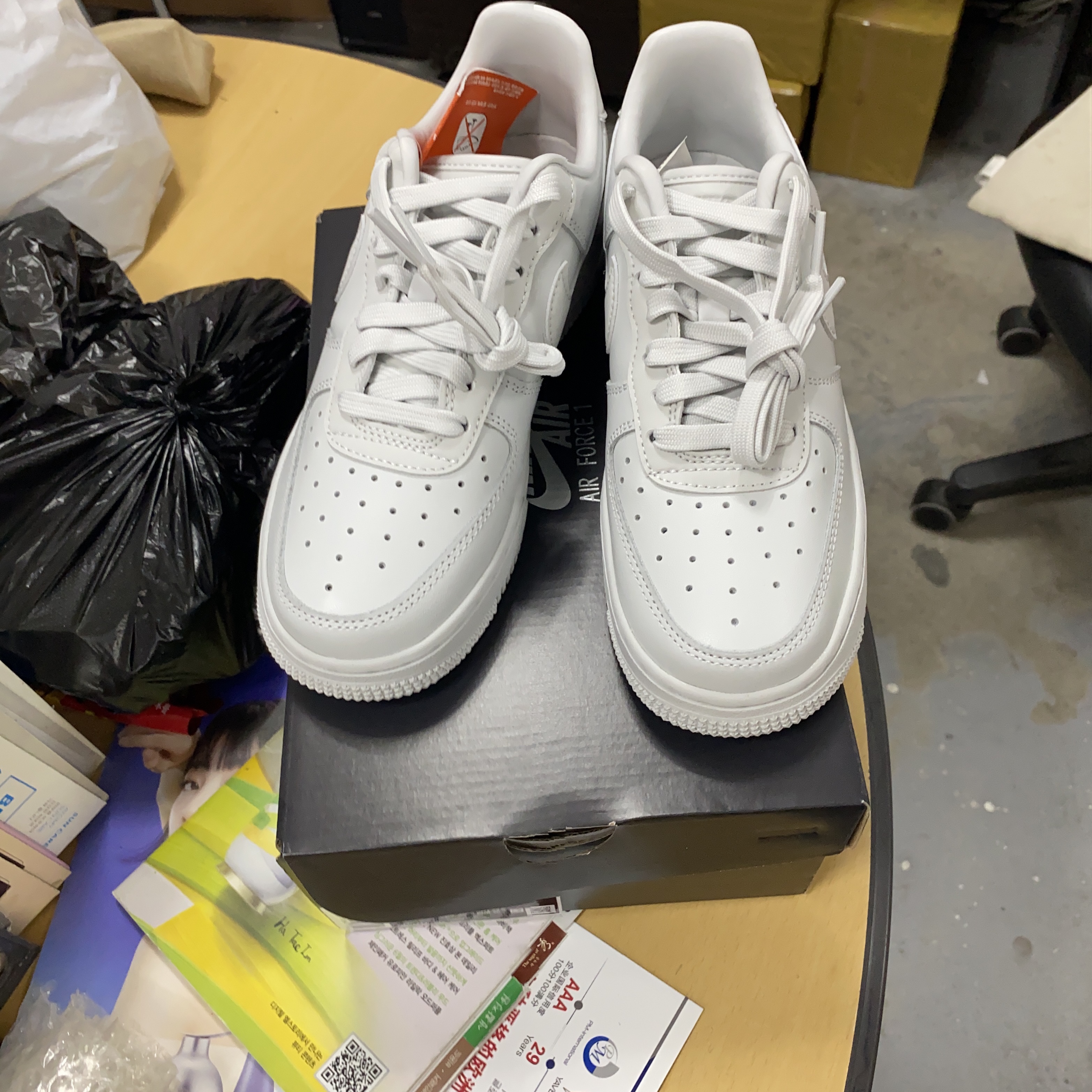 Nike Air Force 1 '07 Fresh Photon Dust 착용 스타일 - 3