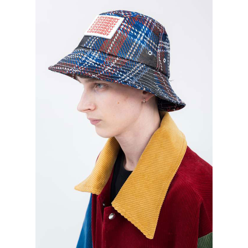 Charles Jeffrey Loverboy Bucket Hat Multicolor 착용 스타일 - 2
