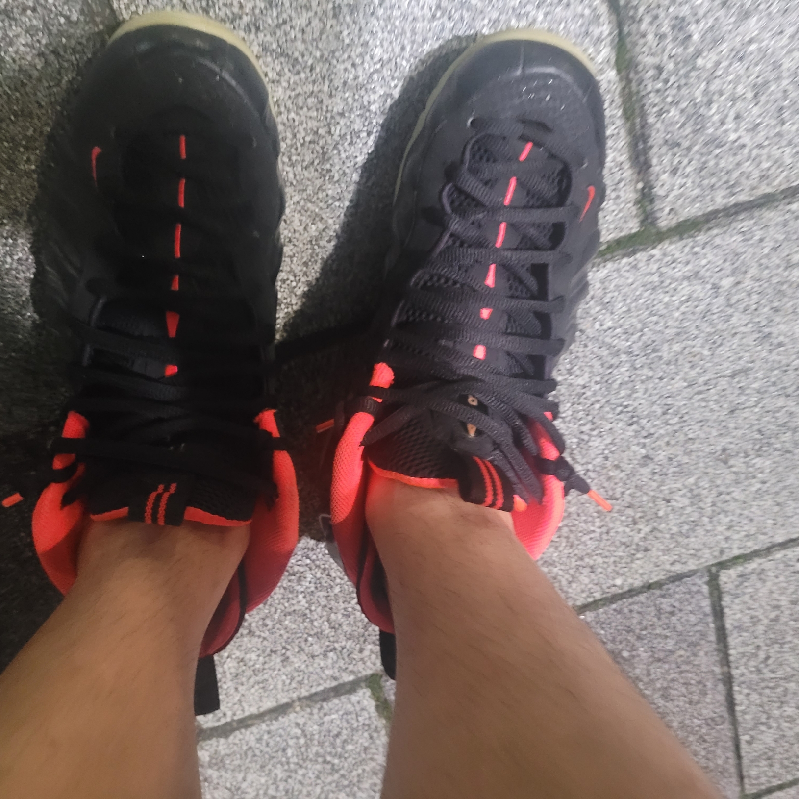 Nike Air Foamposite Pro Yeezy 착용 스타일 - 4
