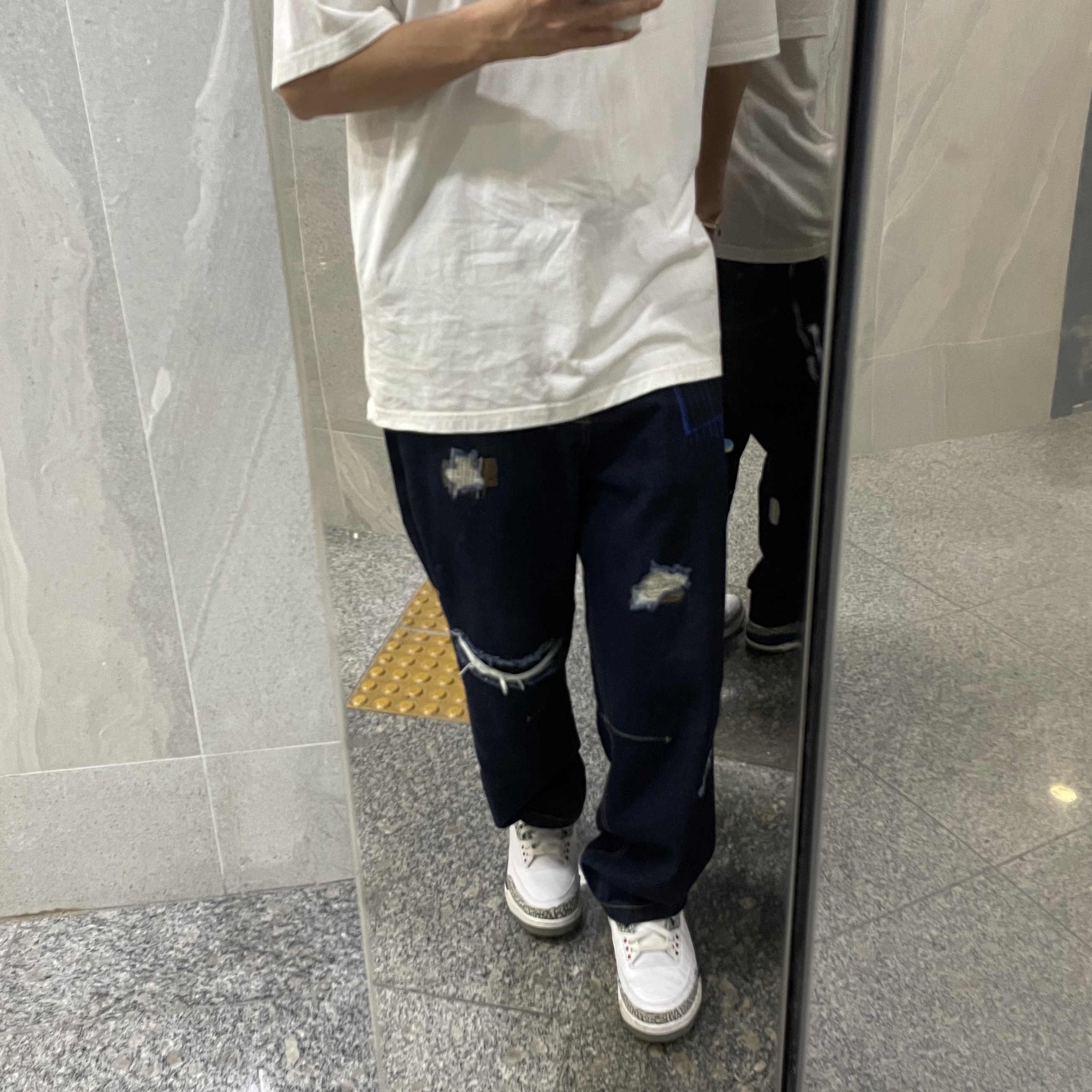 Jordan 3 Retro OG True Blue 2016 착용 스타일