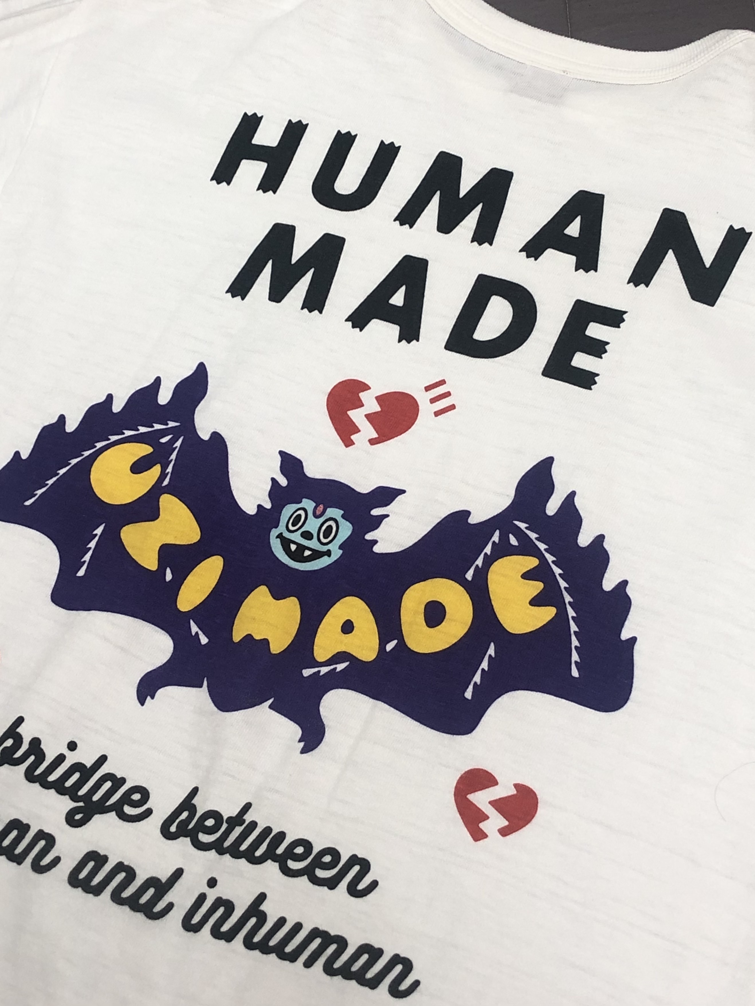 Human Made Uzi Made T-Shirt #1 White 착용 스타일