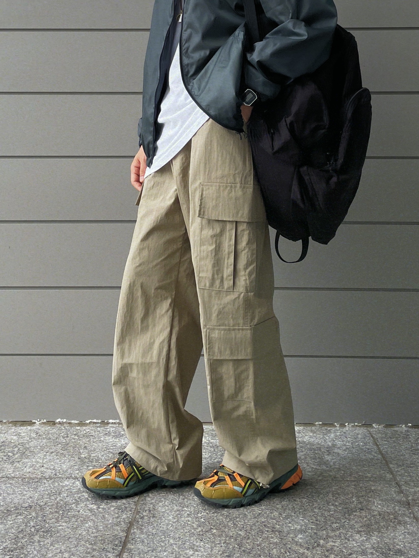 Asics x Andersson Bell Gel-Sonoma 15-50 Olive Oil Dark Brown 착용 스타일 - 1