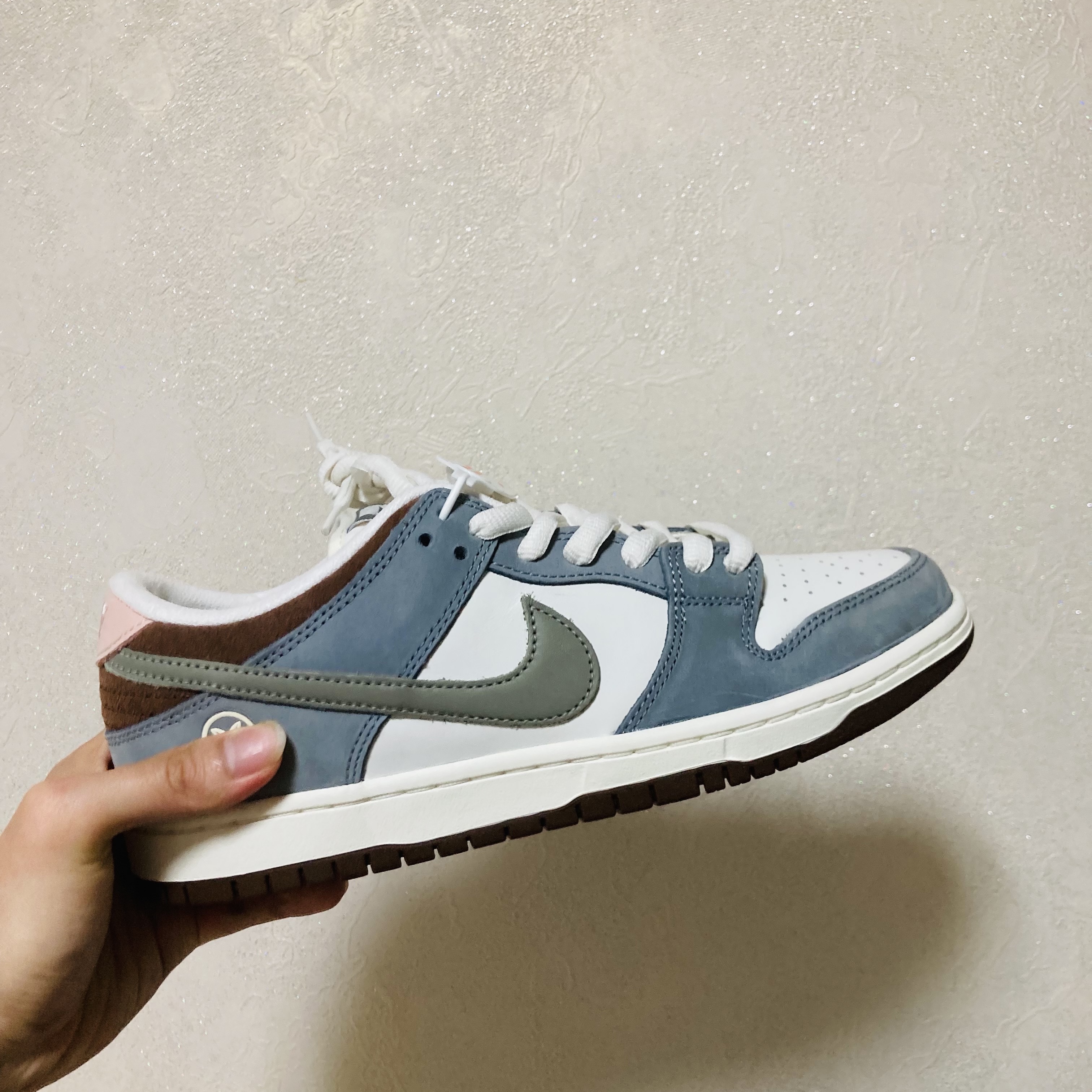 Nike x Yuto Horigome SB Dunk Low Wolf Grey 착용 스타일 - 1