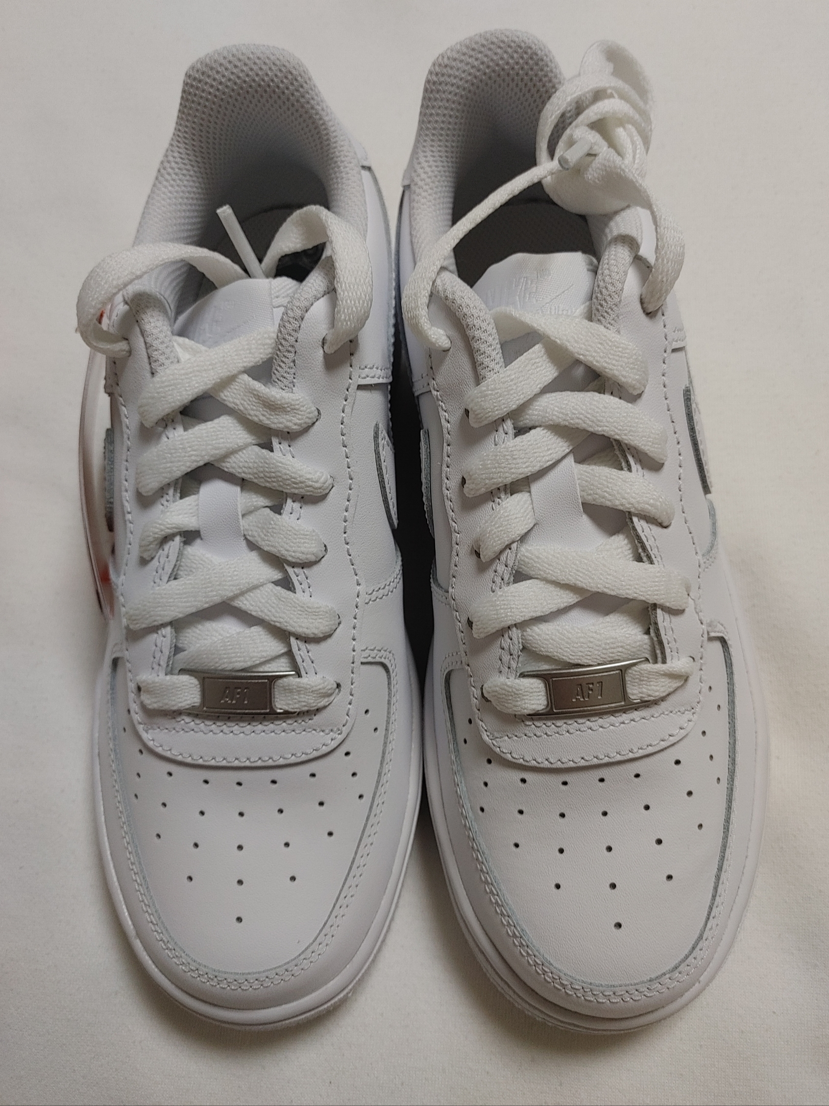 (W) Nike Air Force 1 '07 Low White 착용 스타일 - 1