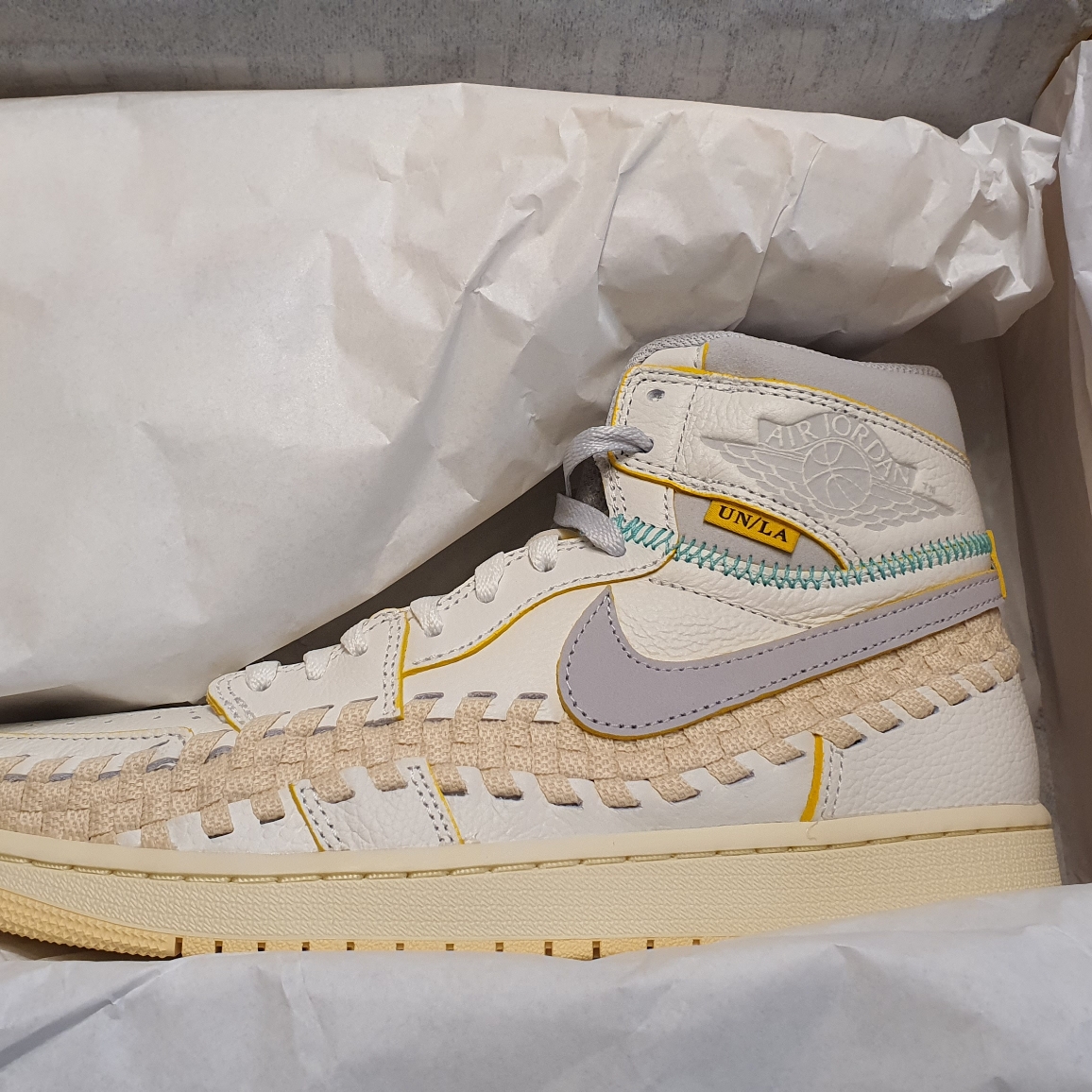 Jordan 1 x Bephies Beauty Supply x Union Retro High OG SP Summer '96 착용 스타일