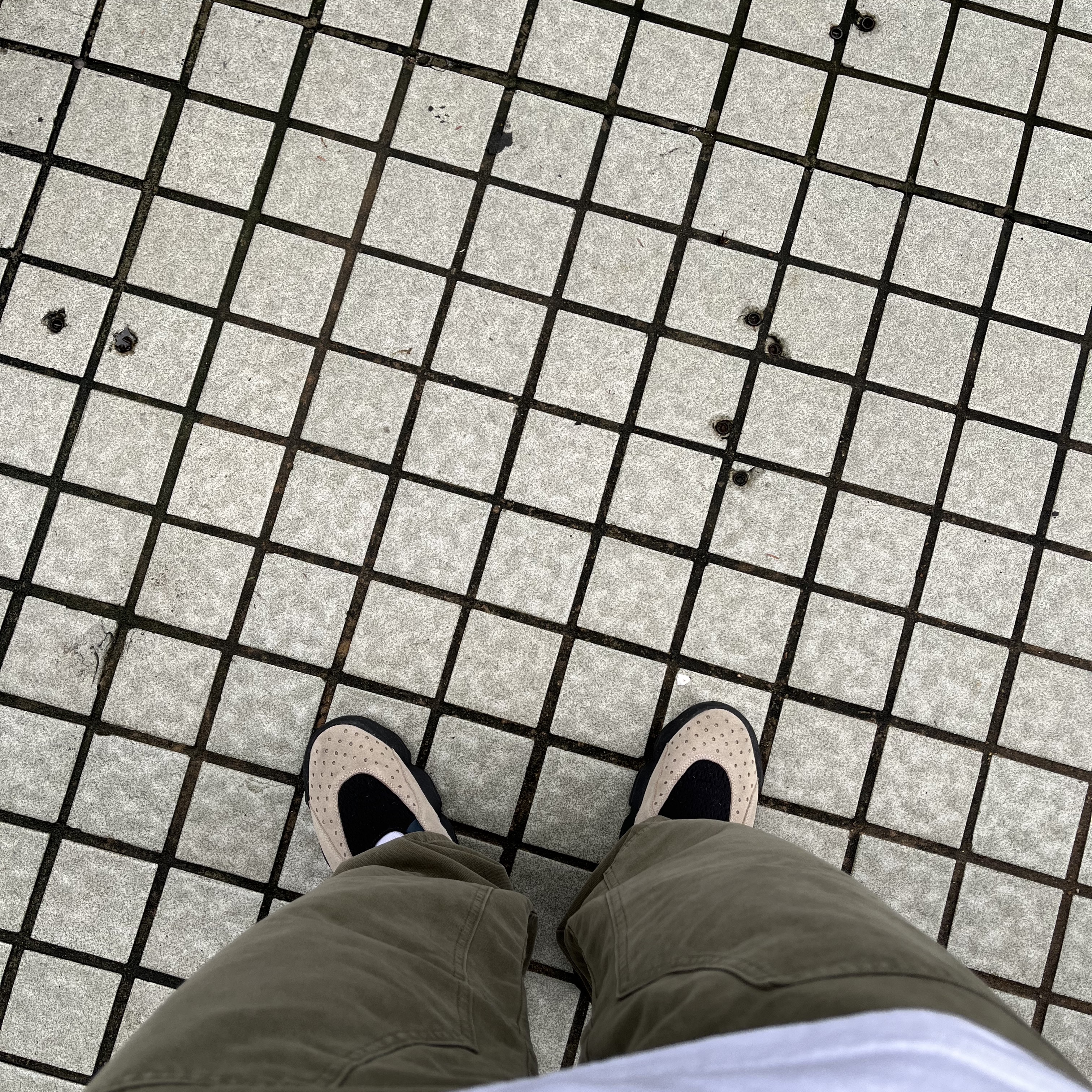 Oakley Factory Team x Brain Dead Flesh Sandal Sand Blue 착용 스타일