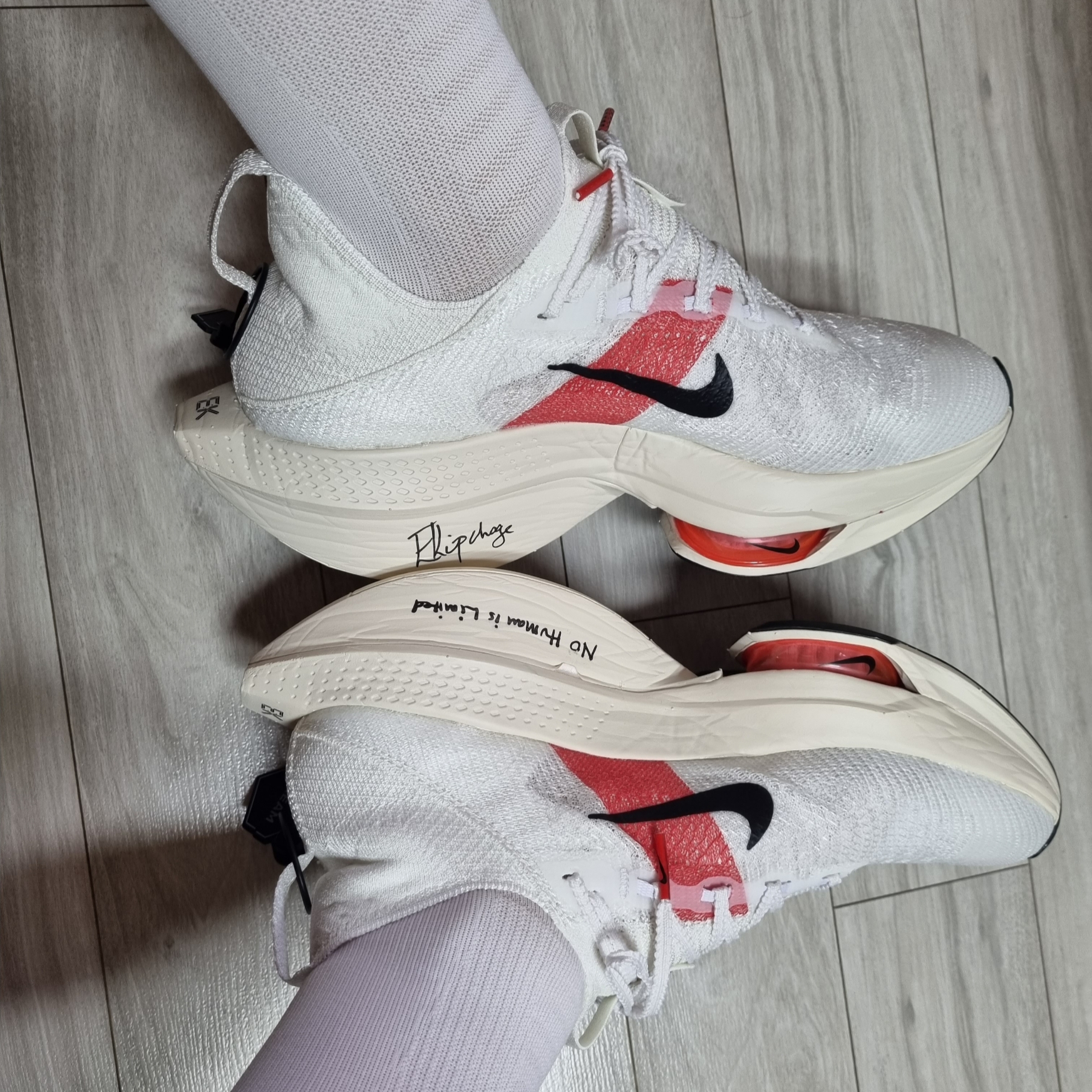 Nike Air Zoom Alphafly Next% 2 Eliud Kipchoge 착용 스타일 - 2