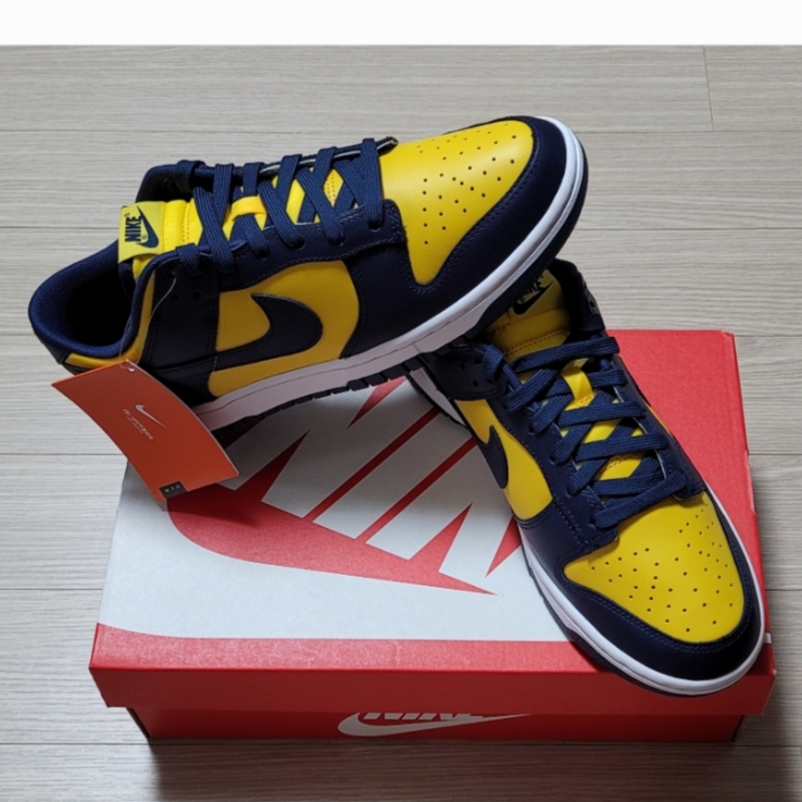 Nike Dunk Low Retro Varsity Maize 착용 스타일