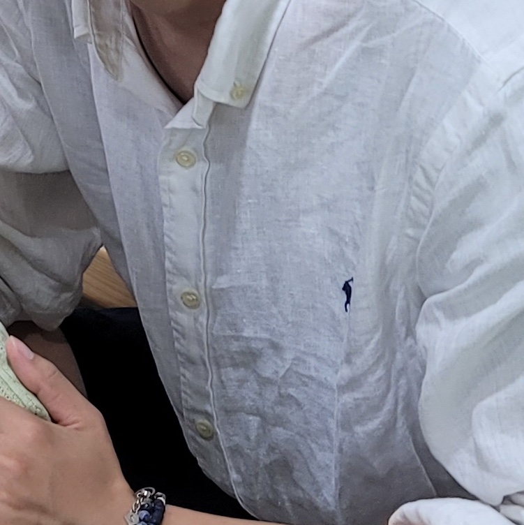 [30% 적립] Polo Ralph Lauren Classic Fit Garment Dyed Oxford Shirt White 착용 스타일