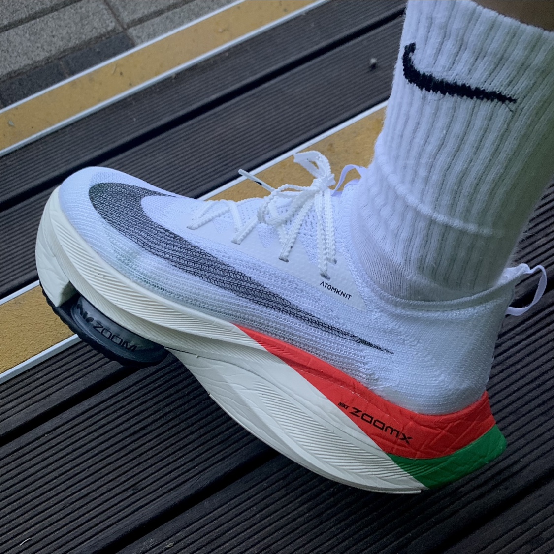 Nike Air Zoom Alphafly Next% Eliud Kipchoge Kenya 착용 스타일