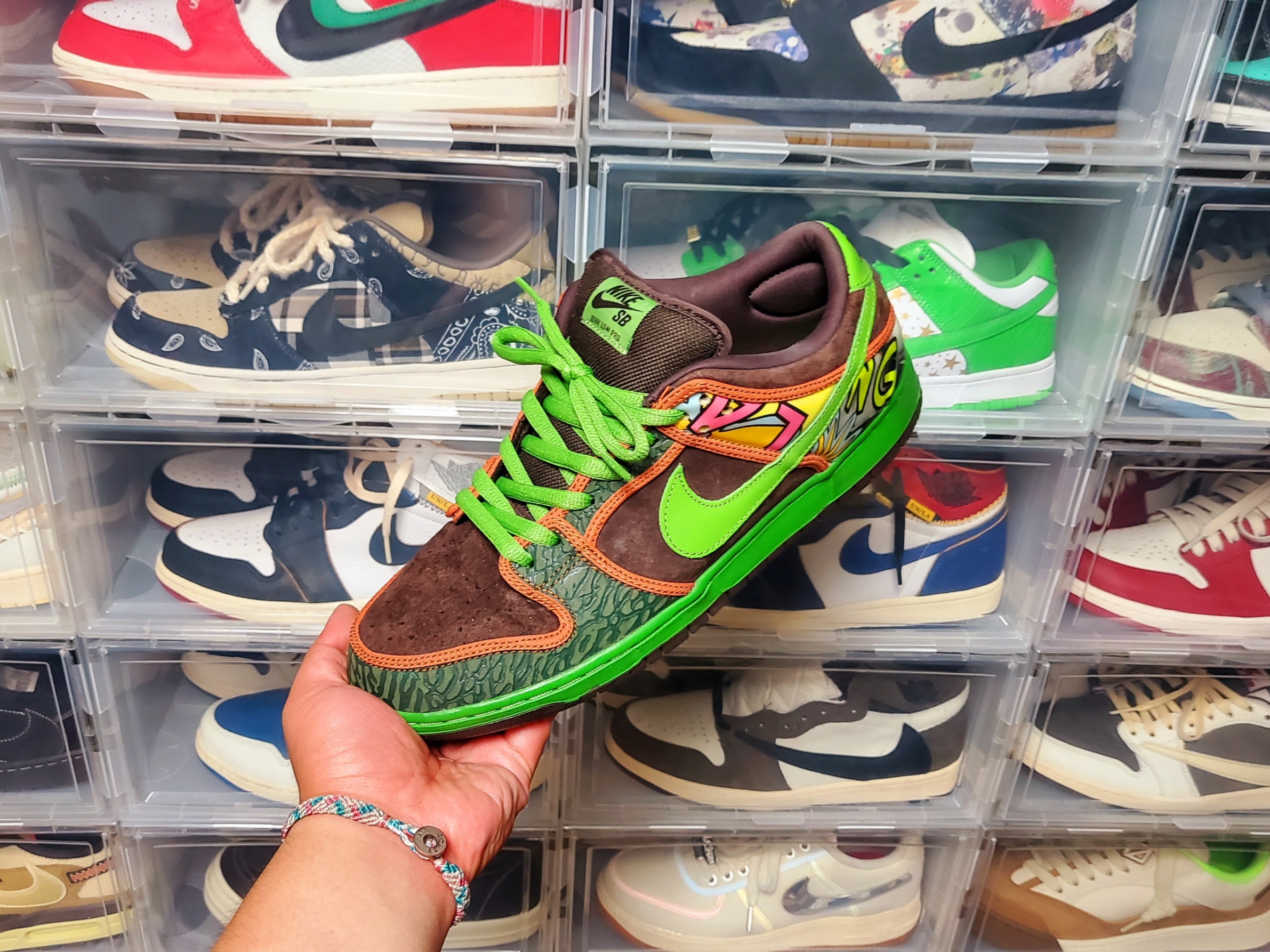Nike Dunk SB Low De La Soul 2015 착용 스타일 - 1