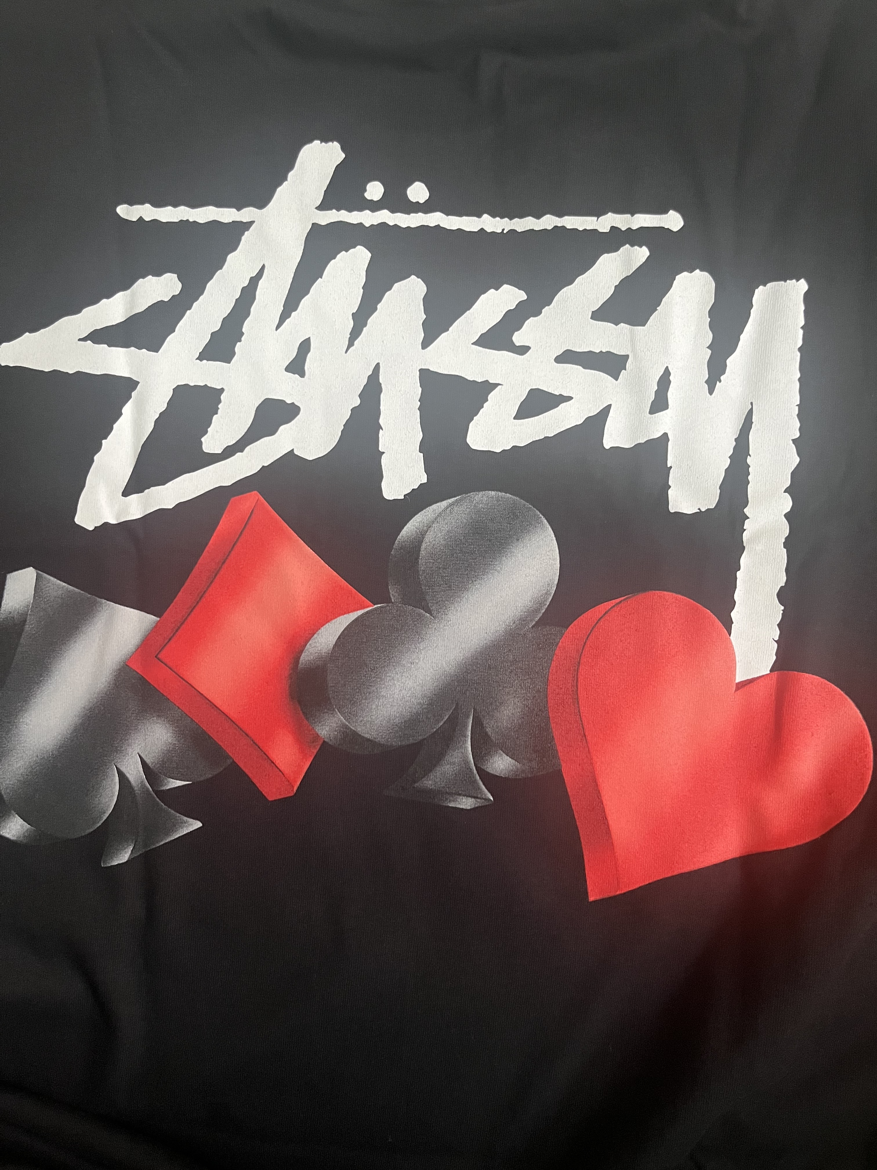 Stussy Suits T-Shirt Black 착용 스타일
