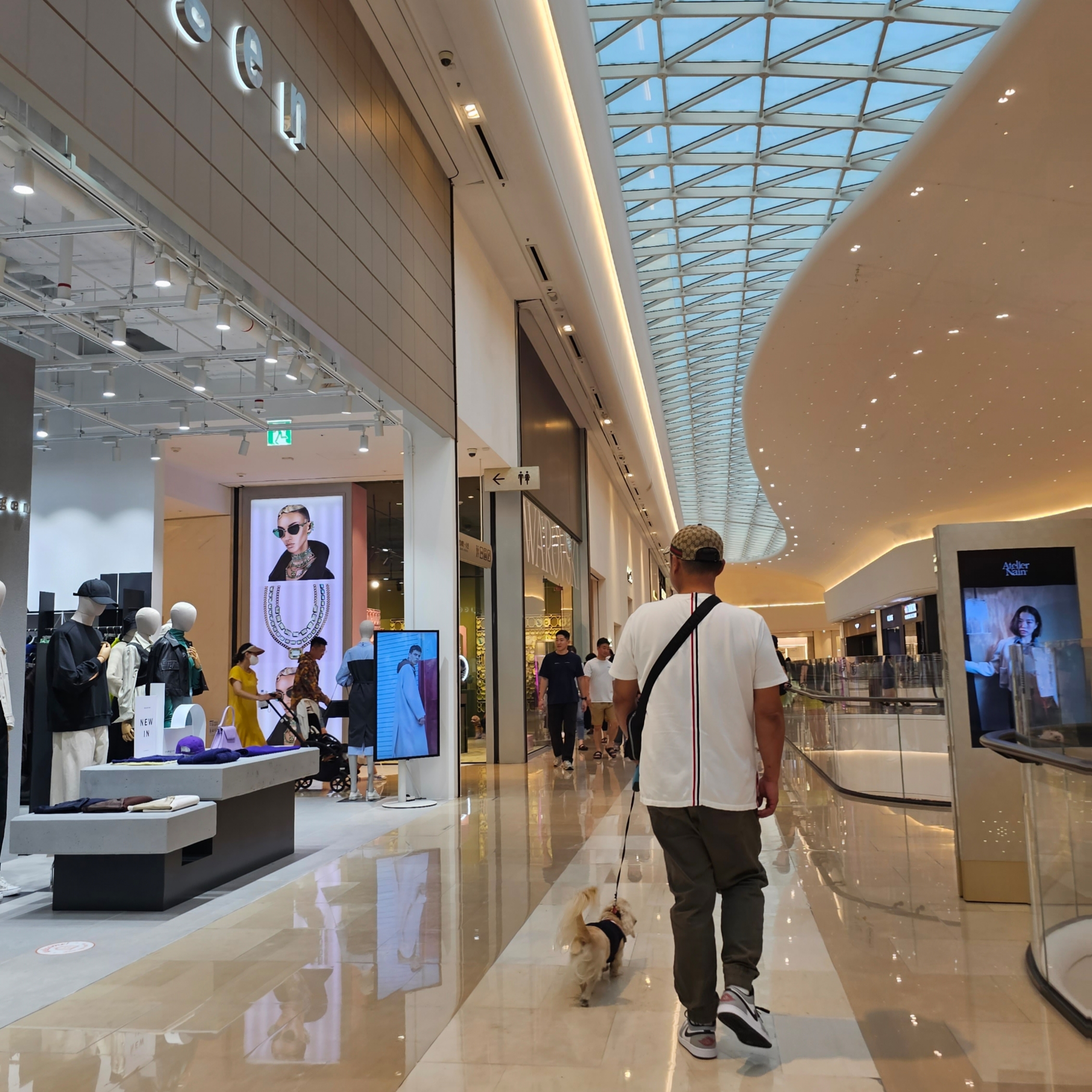 Gucci Original GG Baseball Hat with Web Beige Ebony, Jordan 1 Low Light Smoke Grey 착용 스타일