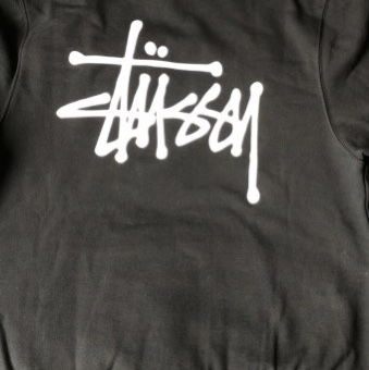 Stussy Basic Stussy Hoodie Black 2023 착용 스타일