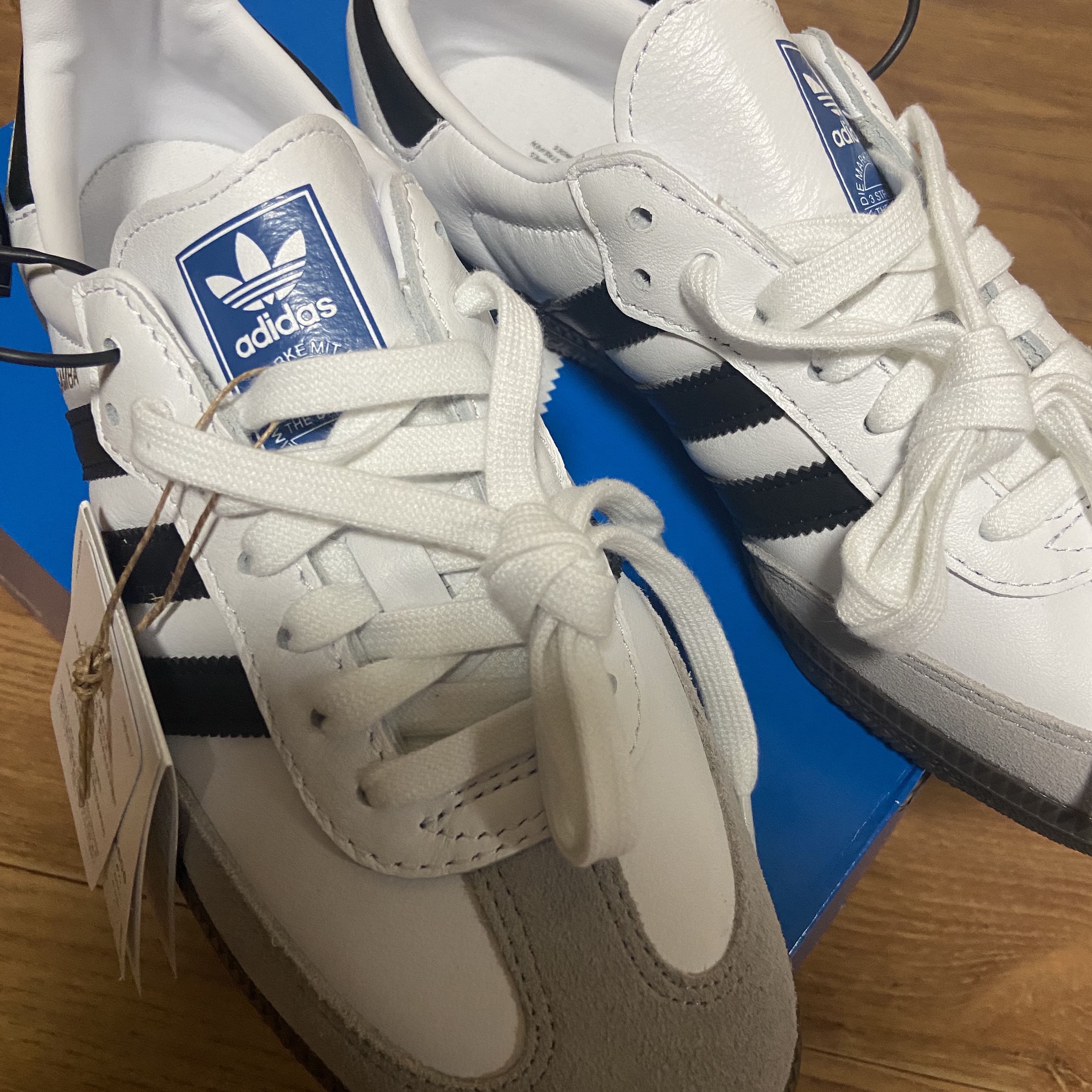 Adidas Samba OG Cloud White 착용 스타일