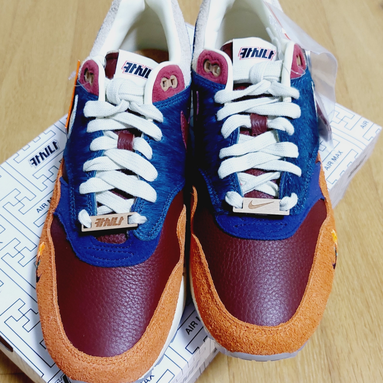 Nike x Kasina Air Max 1 SP Won-Ang Orange 착용 스타일 - 2