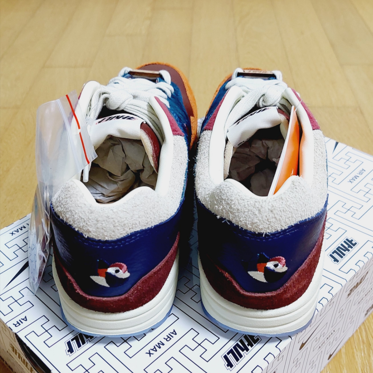 Nike x Kasina Air Max 1 SP Won-Ang Orange 착용 스타일 - 4