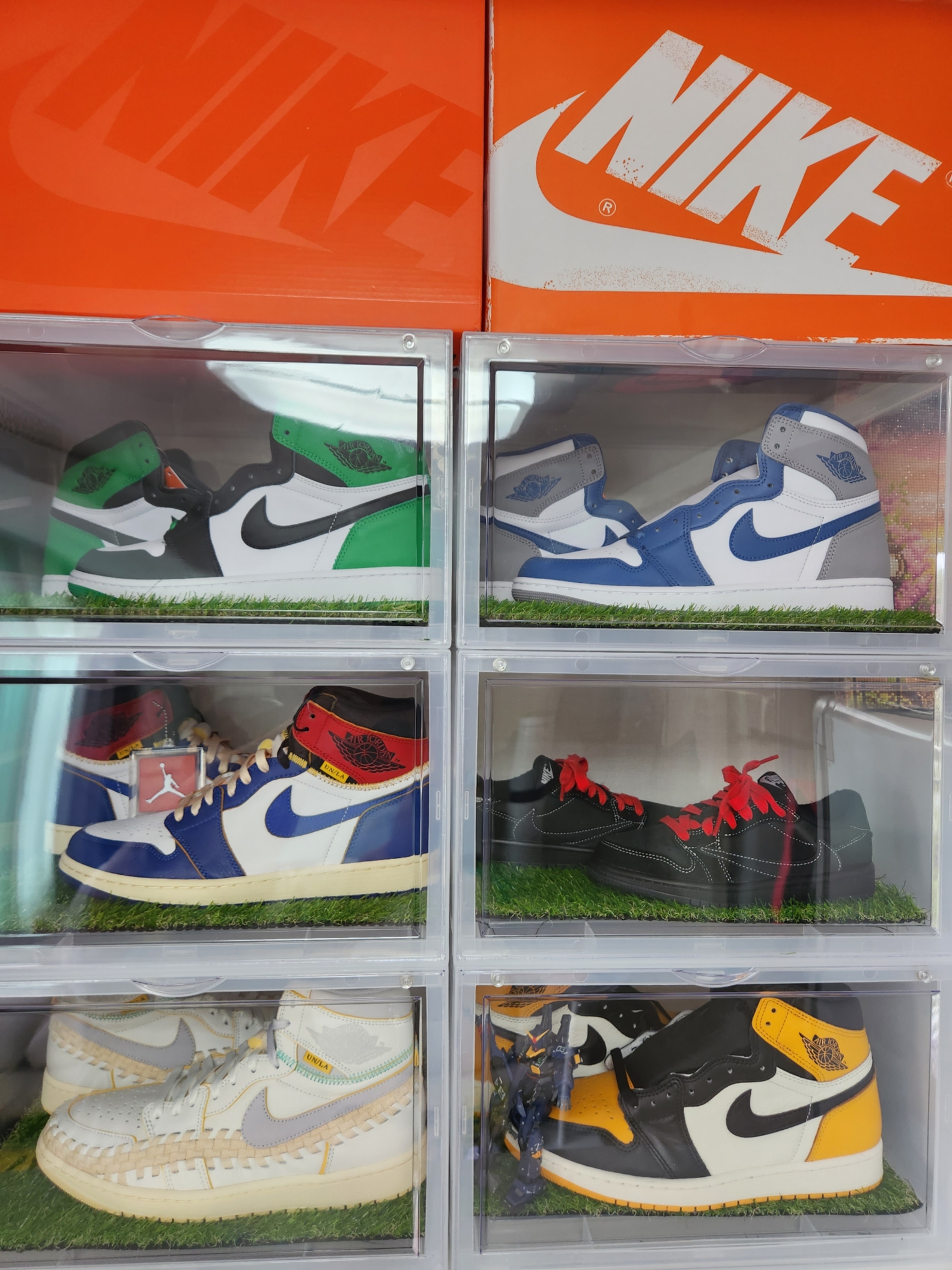 Jordan 1 x Union Retro High Blue Toe, Jordan 1 x Bephies Beauty Supply x Union Retro High OG SP Summer '96 착용 스타일