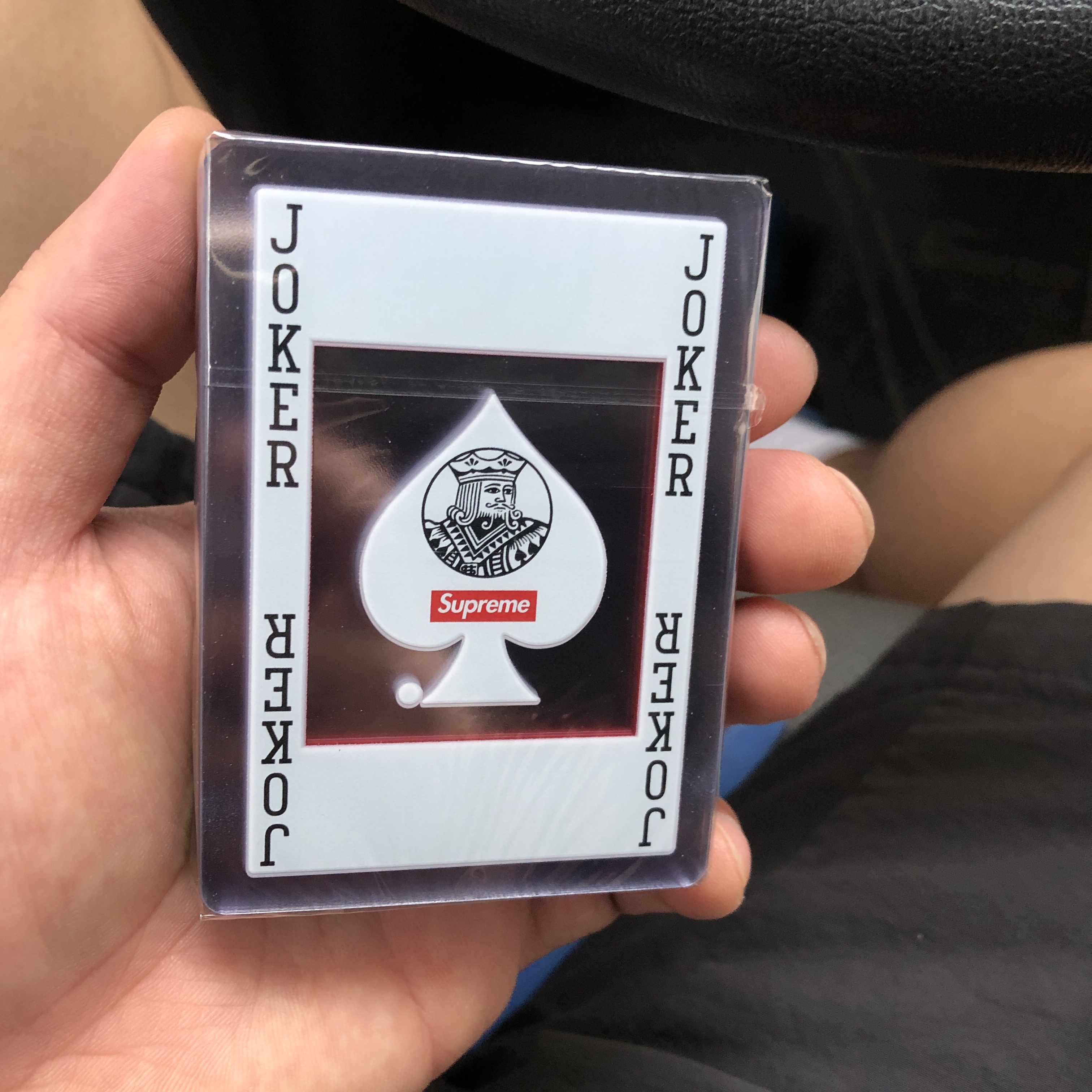 Supreme Bicycle Clear Playing Cards - 20FW 착용 스타일