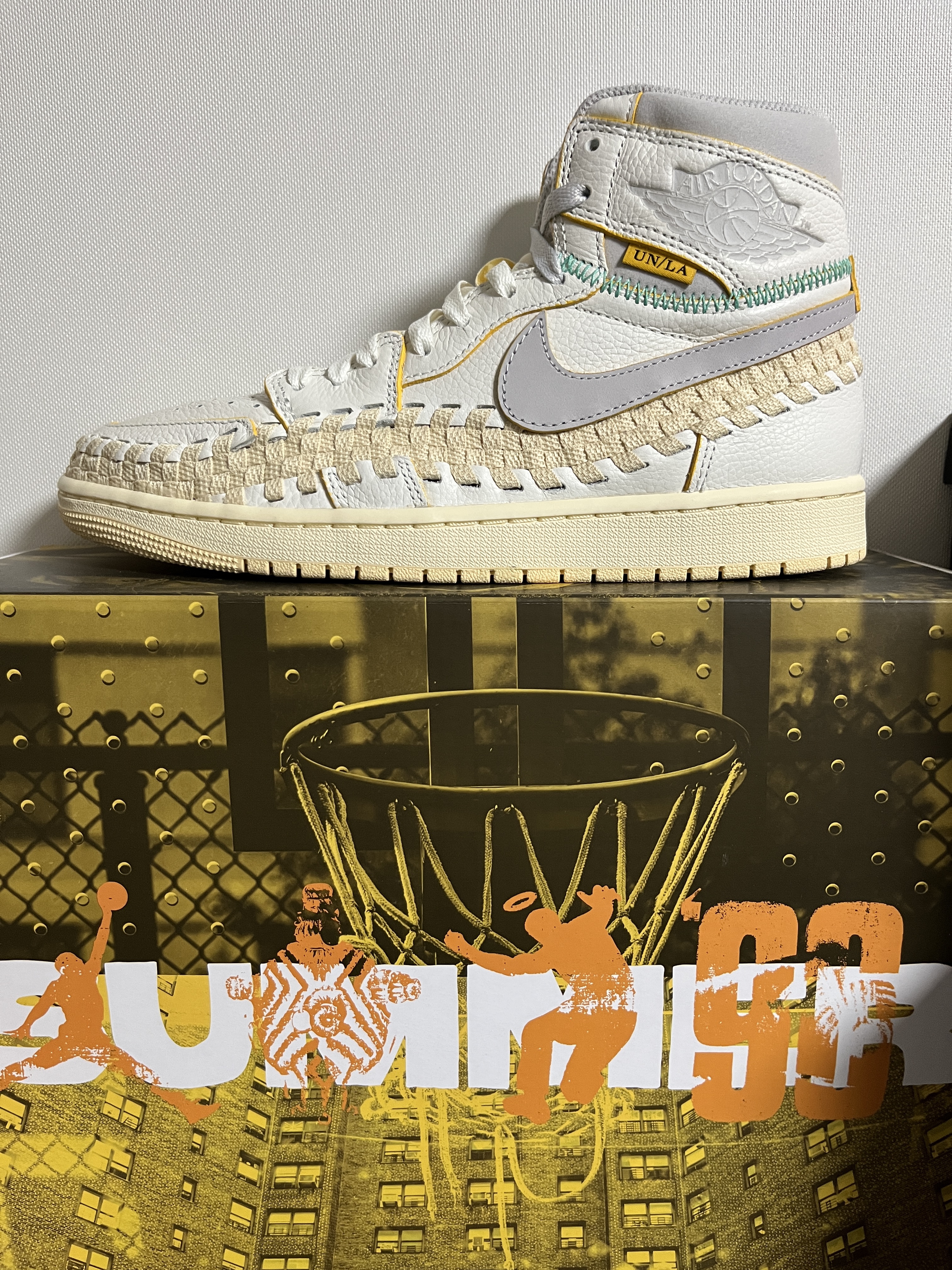 Jordan 1 x Bephies Beauty Supply x Union Retro High OG SP Summer '96 착용 스타일