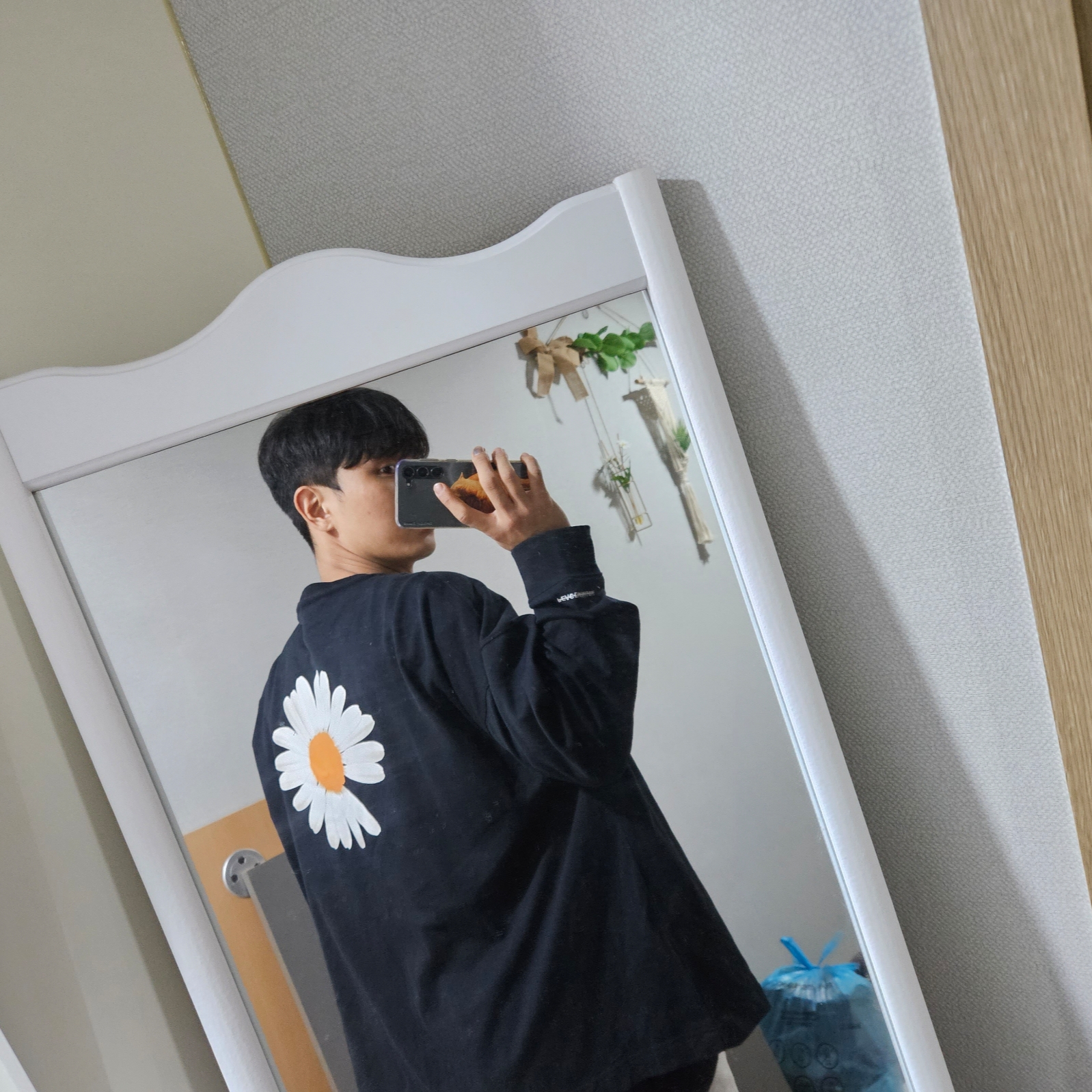 Nike x Peaceminusone LS T-Shirt Black (DR0098-010) 착용 스타일 - 1
