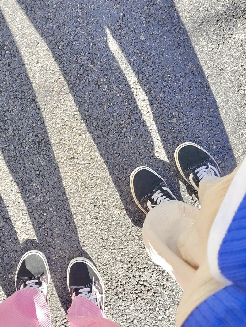 Vans Old Skool 36 DX Anaheim Factory Black White, Prada Re-Edition 2005 Re-Nylon Shoulder Bag Black 착용 스타일 - 5